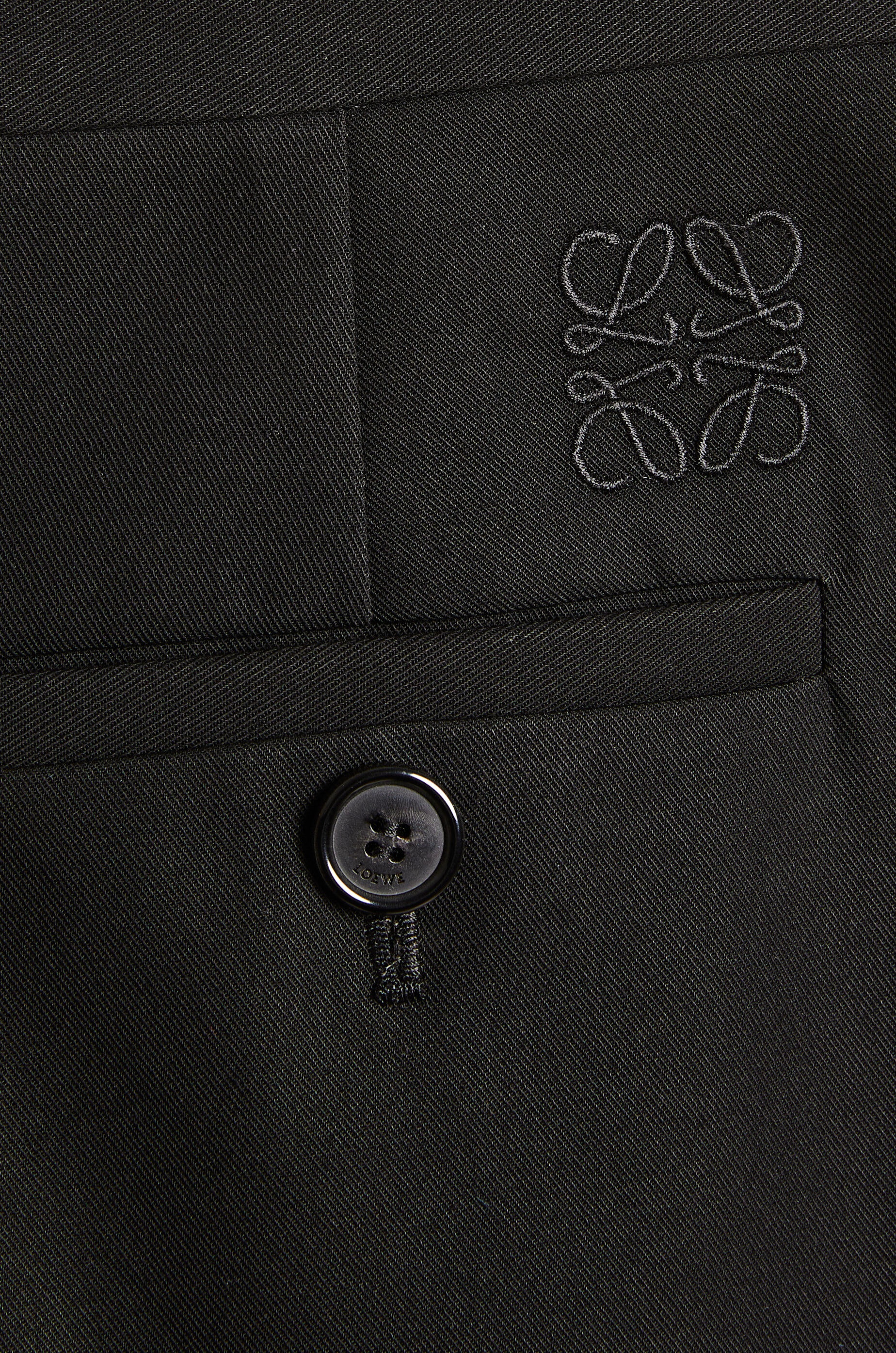 Bootleg trousers in cotton - 3