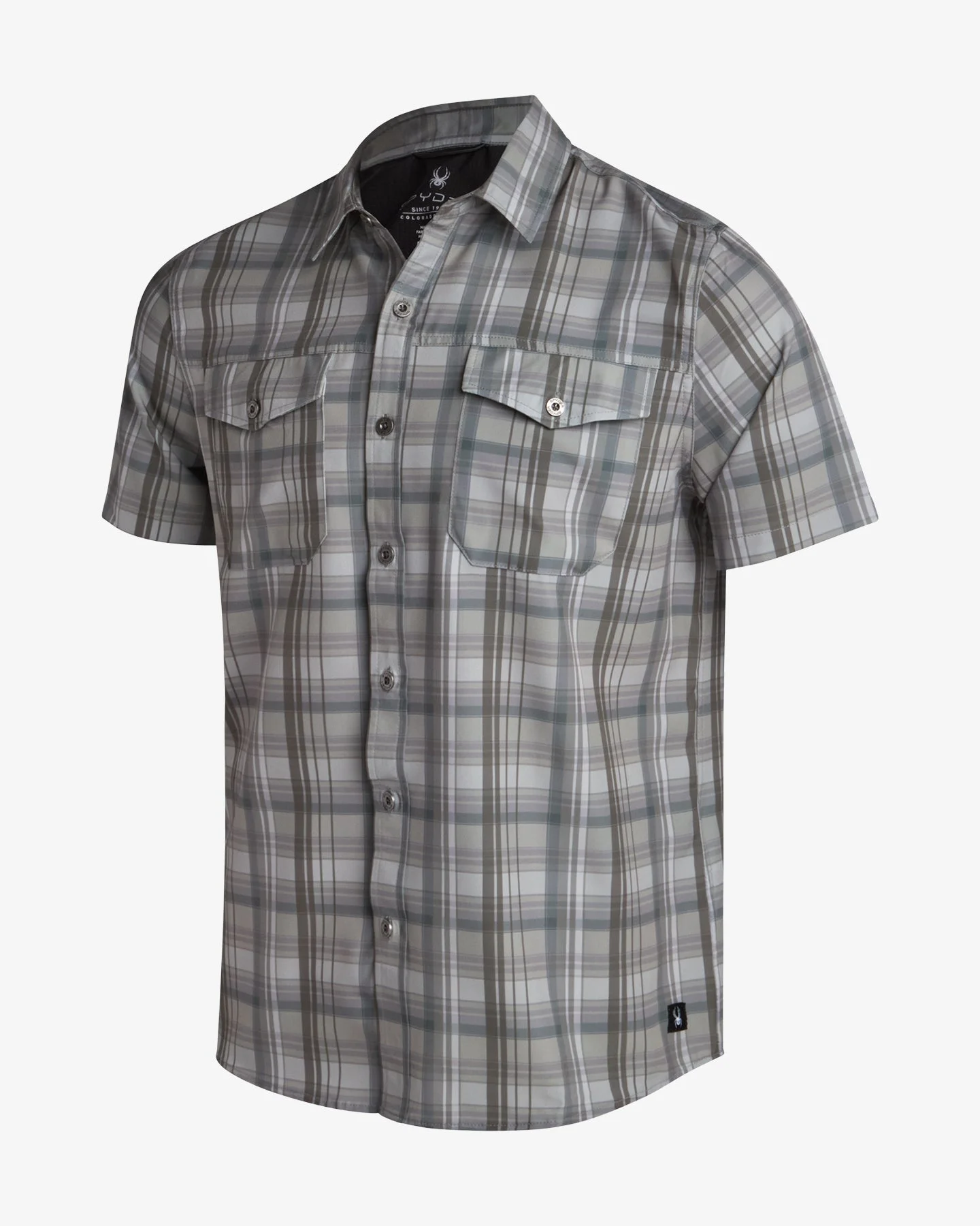 Men's Seaside Collared Shirt - Olive - 1