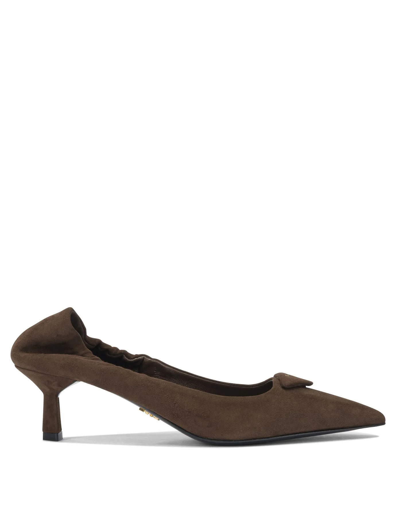 Prada 55mm Suede Pumps - 1