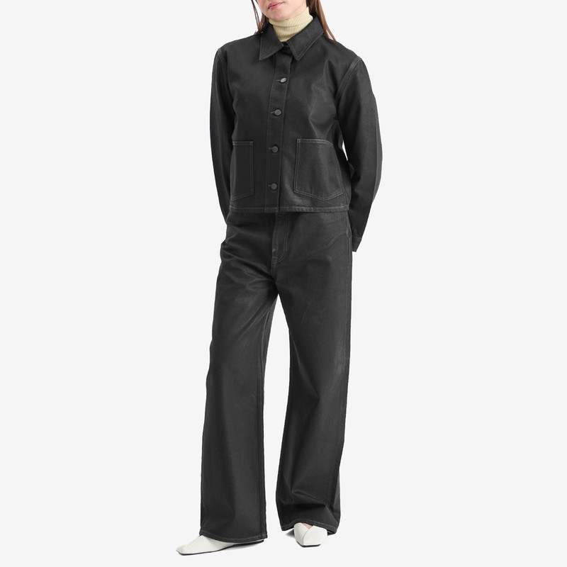 SAMSØE SAMSØE Samsøe Samsøe Sanadine Foil Denim Jacket outlook