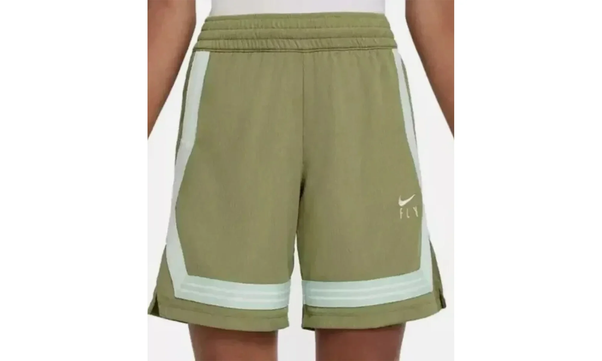 Dri‑Fit Fly Crossover Basketball Shorts GS "Green Orange" DA1086 334 - 1