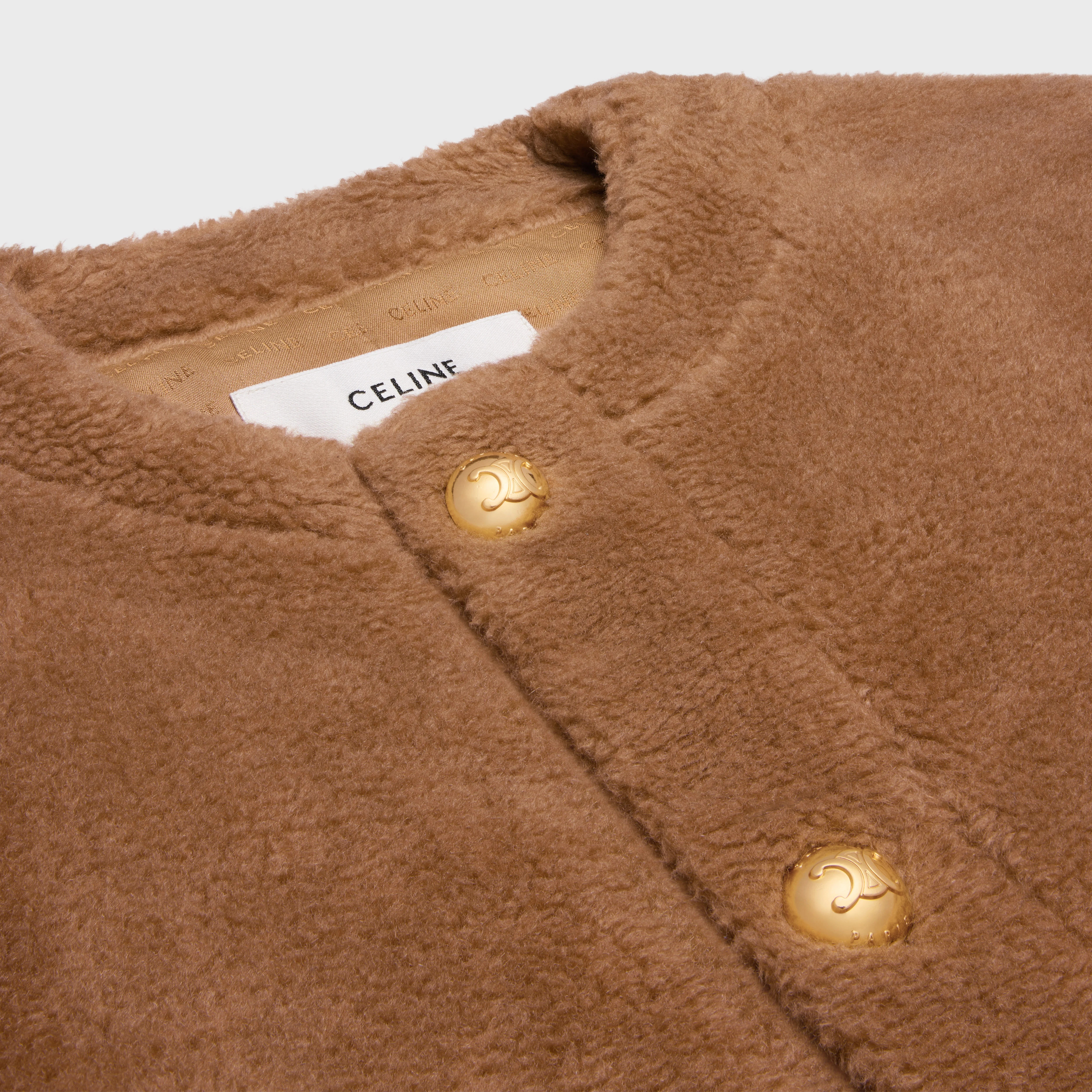 Chelsea blouson jacket in silk and cashmere - 3