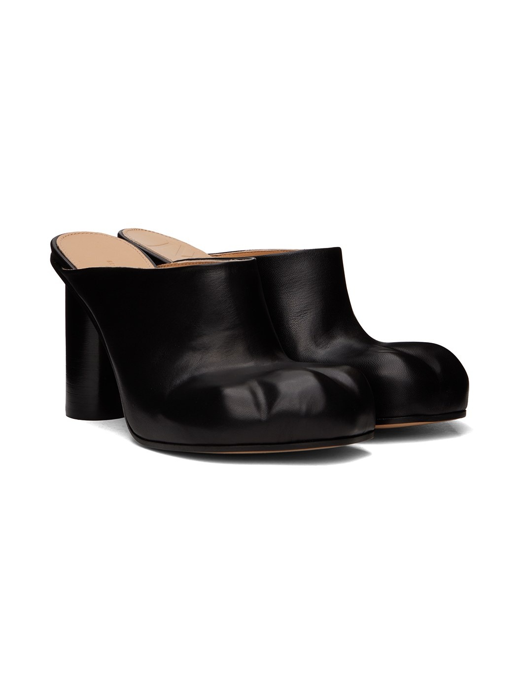 Black Paw Mules - 4