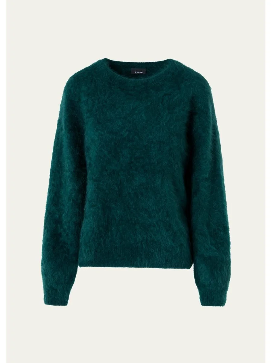 Cloud Cashmere Crewneck Sweater - 1