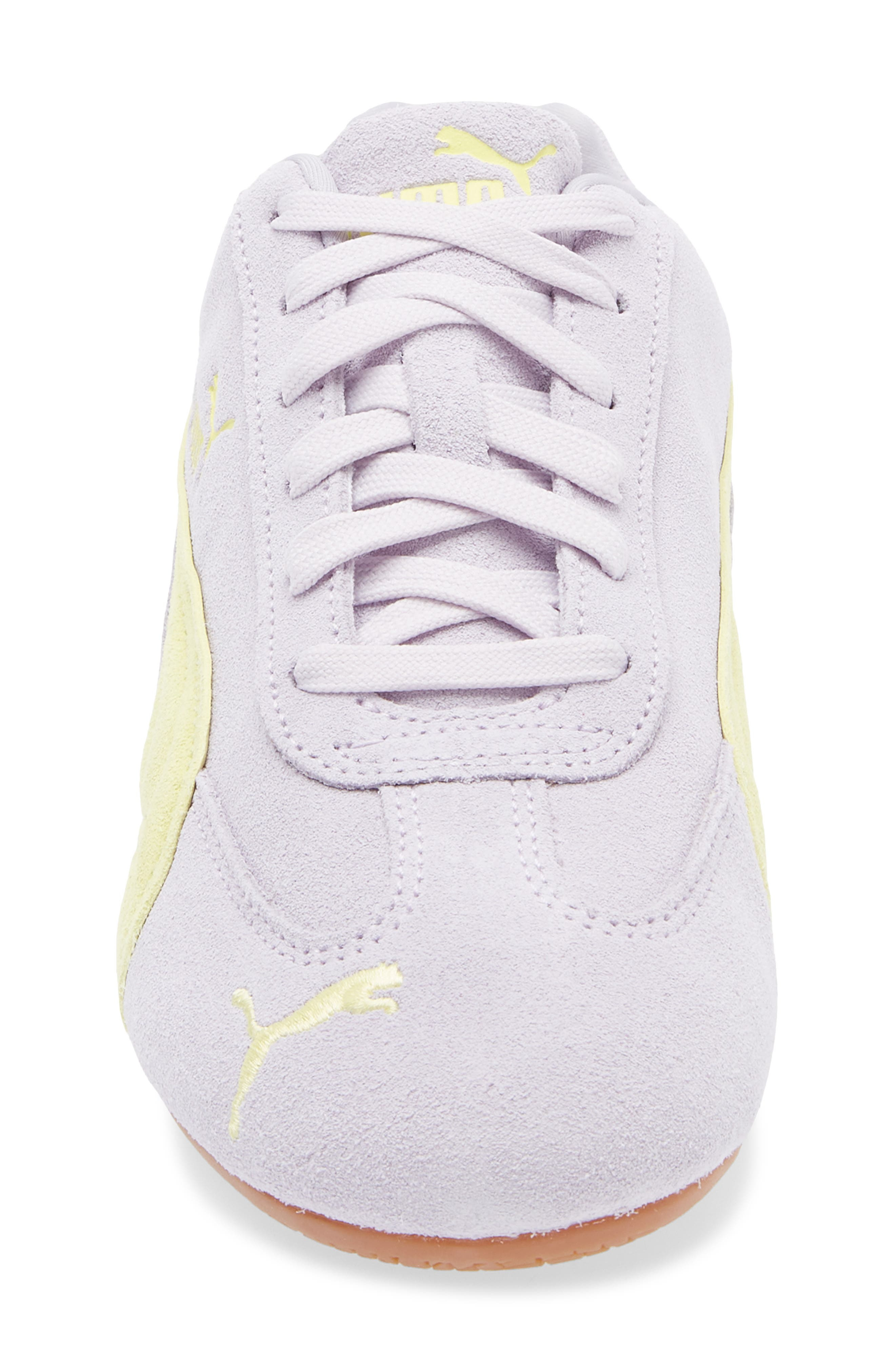PUMA Speedcat OG Sneaker in Lilac Crush-Fresh Yellow at Nordstrom - 4
