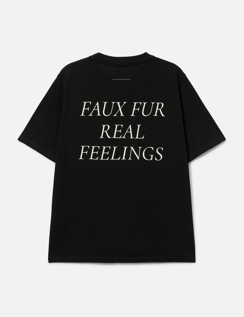 Mm6 메종 Margiela 숫자 로고 티셔츠 2