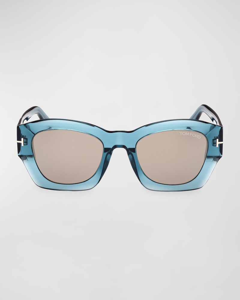 Guilliana Acetate Geometric Sunglasses 1