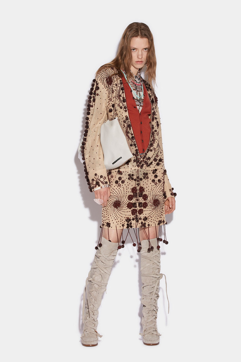 EMBROIDERED FOLK TRIM DRESS 1