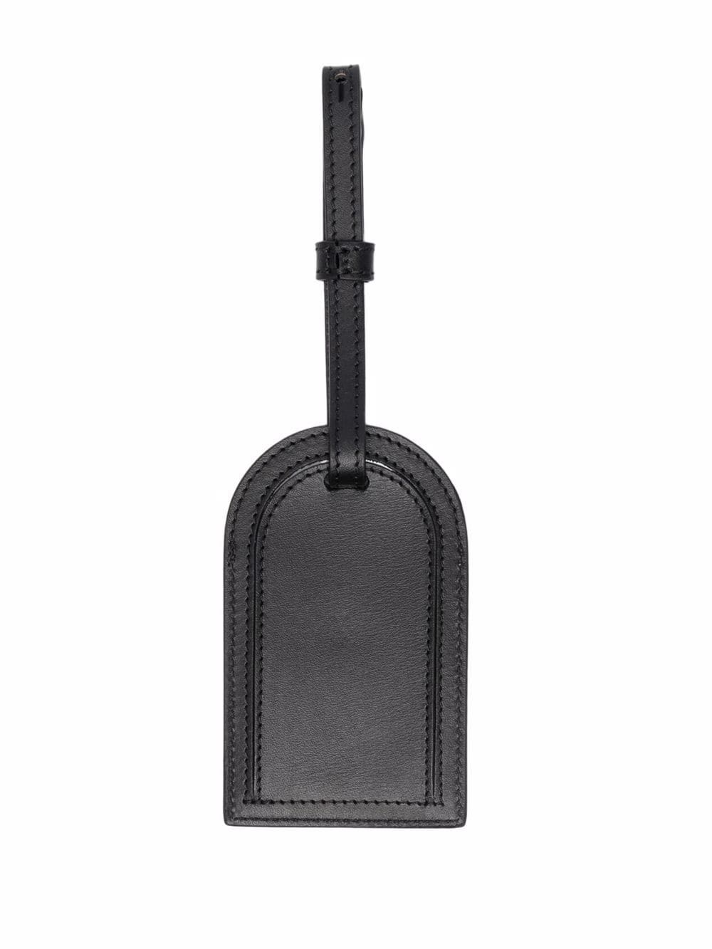 leather luggage tag - 2