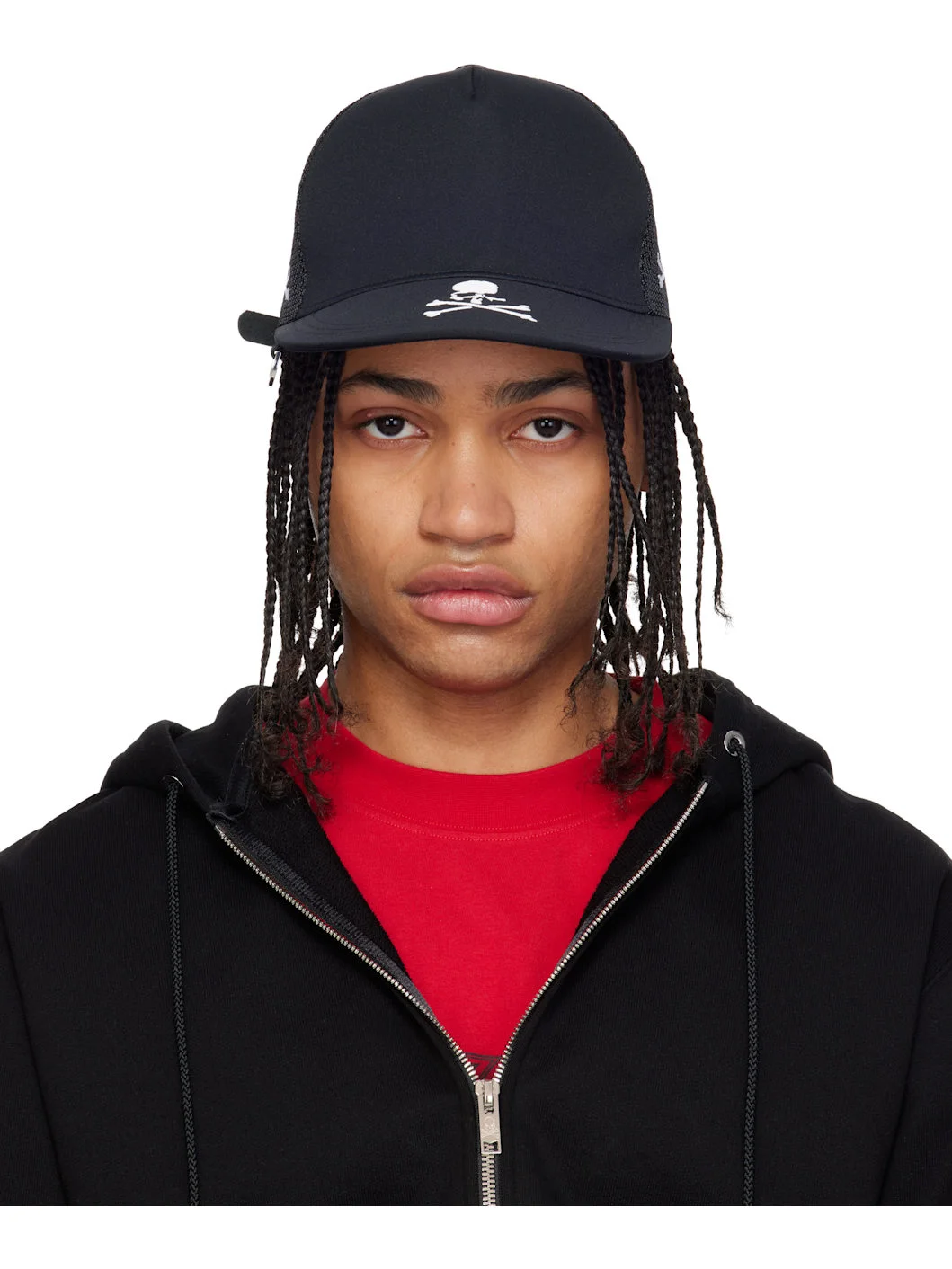 Black MJ Embroidery Cap - 1
