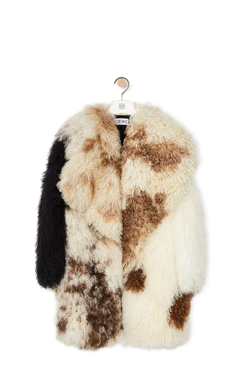 Coat in shearling 1