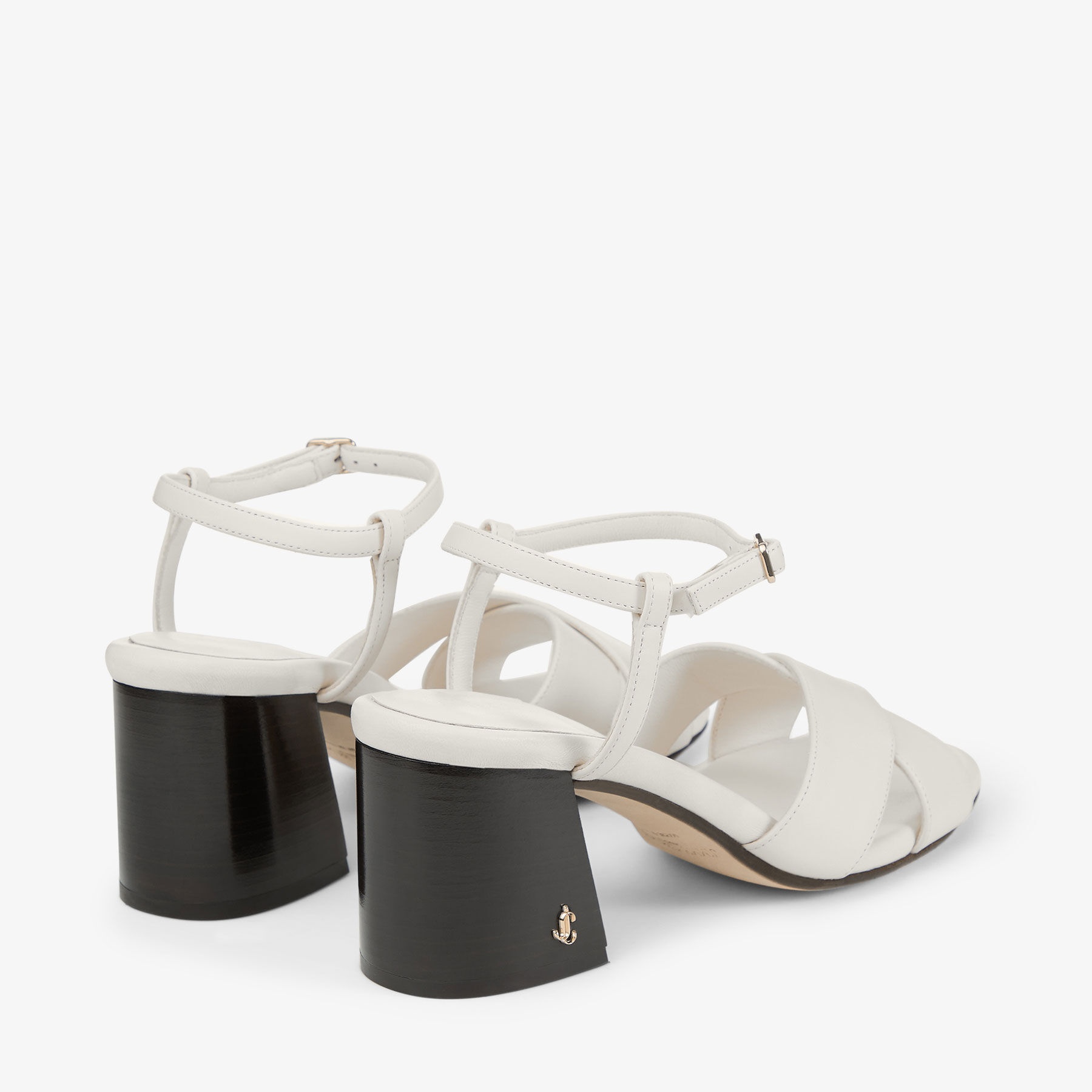 Valla 65
Latte Vacchetta Leather Block Heel Sandals - 6