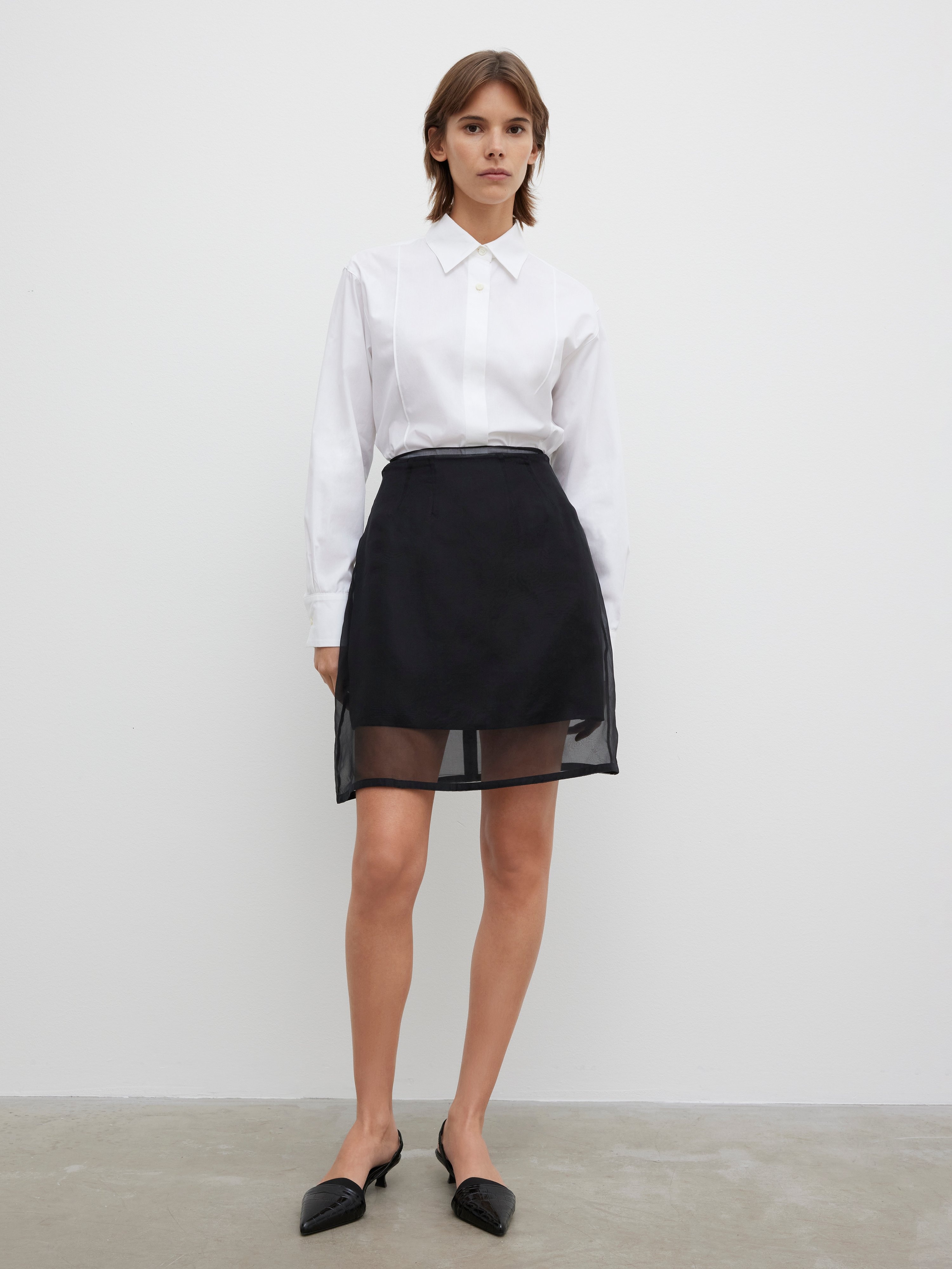 Organza mini skirt - 2