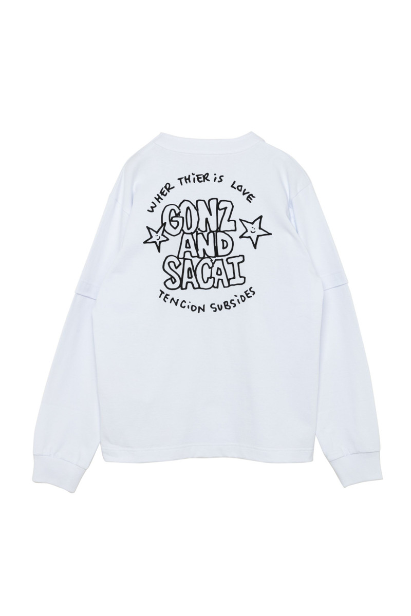 sacai sacai Gonz GONZ AND SACAI L/S T-Shirt outlook