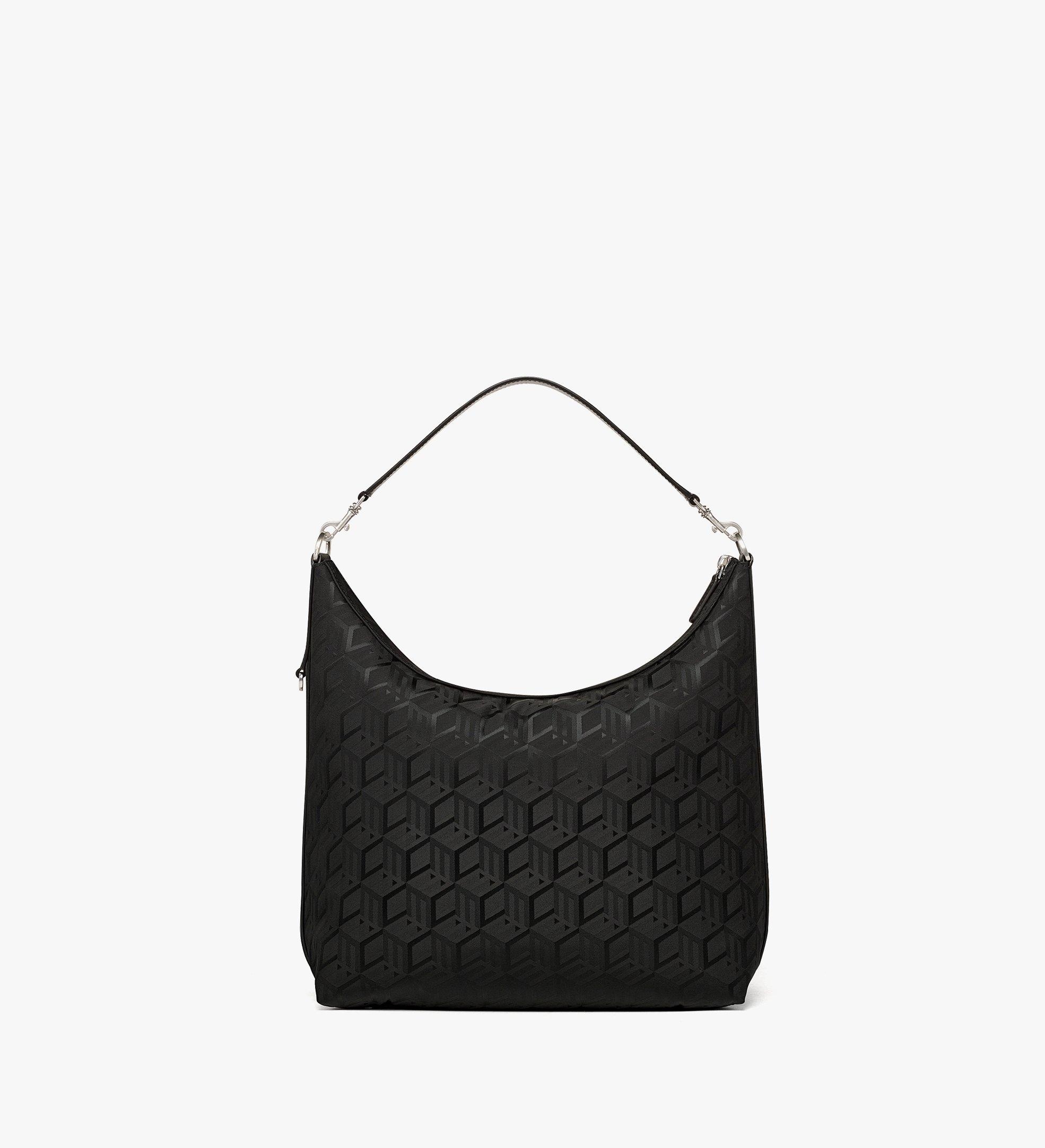 Aren Hobo Bag in Cubic Jacquard Nylon - 5