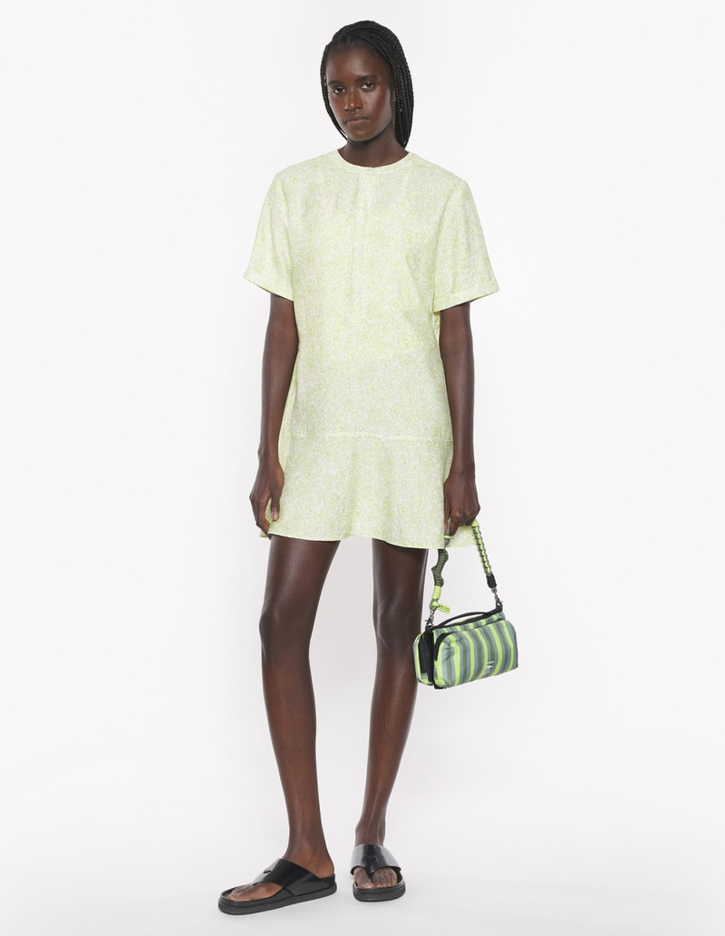 Maison Kitsuné SHORT SLEEVE GODET MINI DRESS outlook