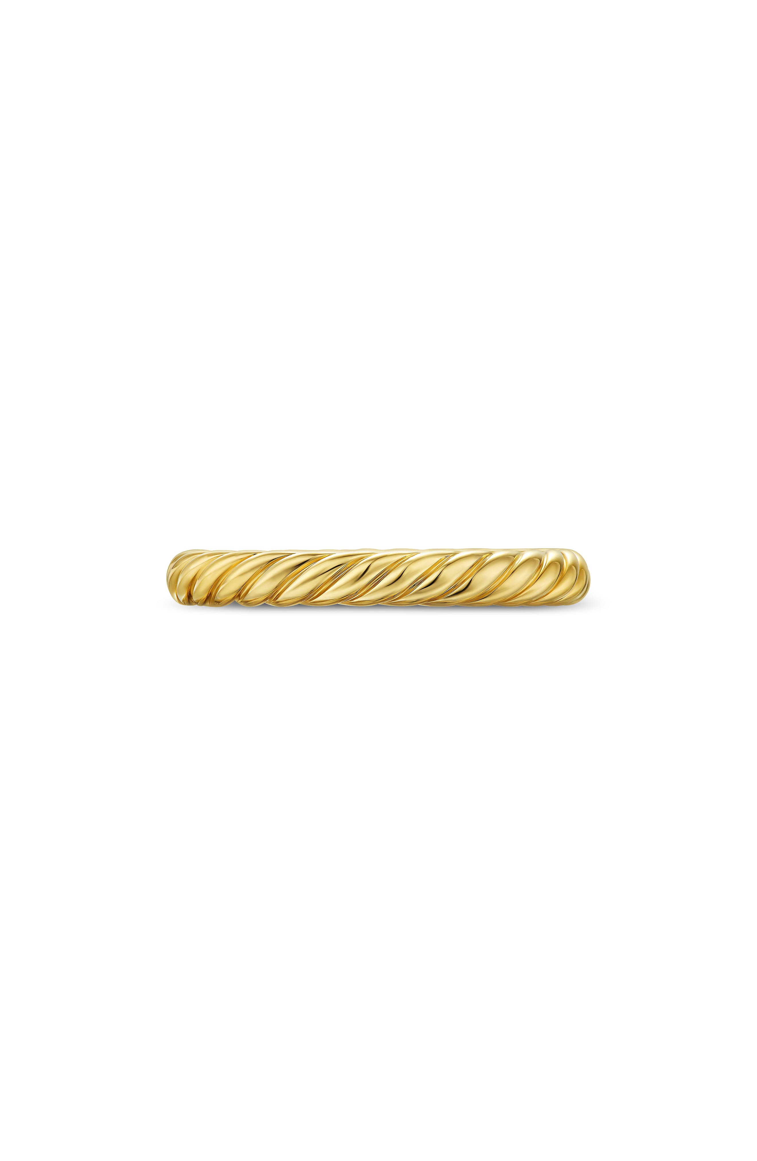 David Yurman Cable Band Ring in 18K Gold at Nordstrom - 4