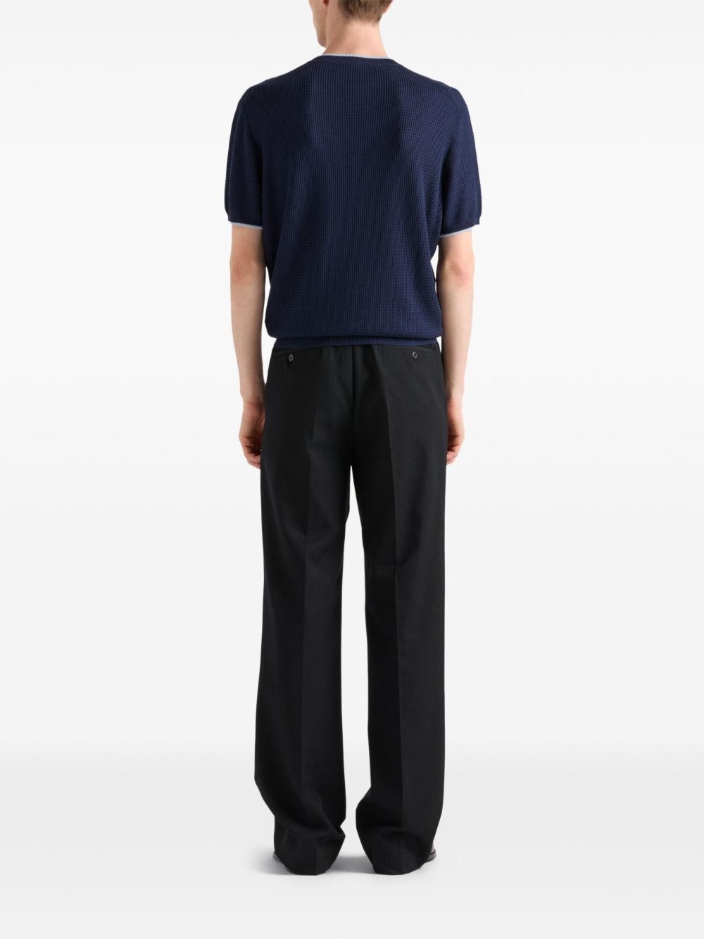 short-sleeve sweater - 3
