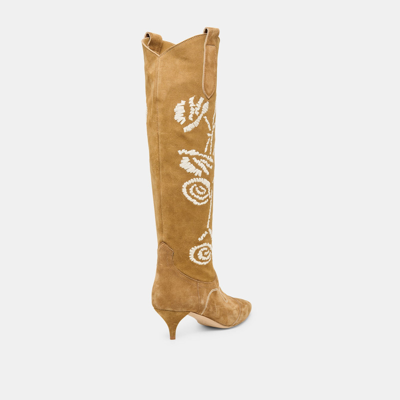 WILDE BOOTS CHESTNUT SUEDE 3