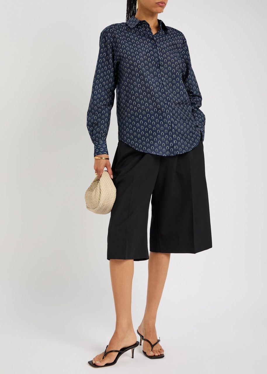 Matteau Classic Printed Cotton-blend Shirt - 3