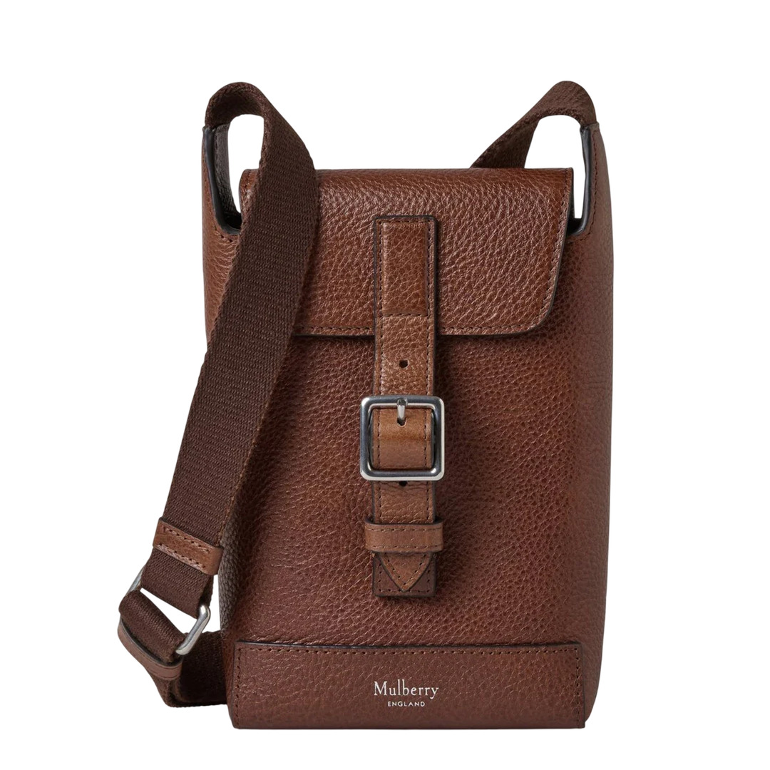 Chiltern Phone Pouch Oak Natural Vegetable Tanned - 6