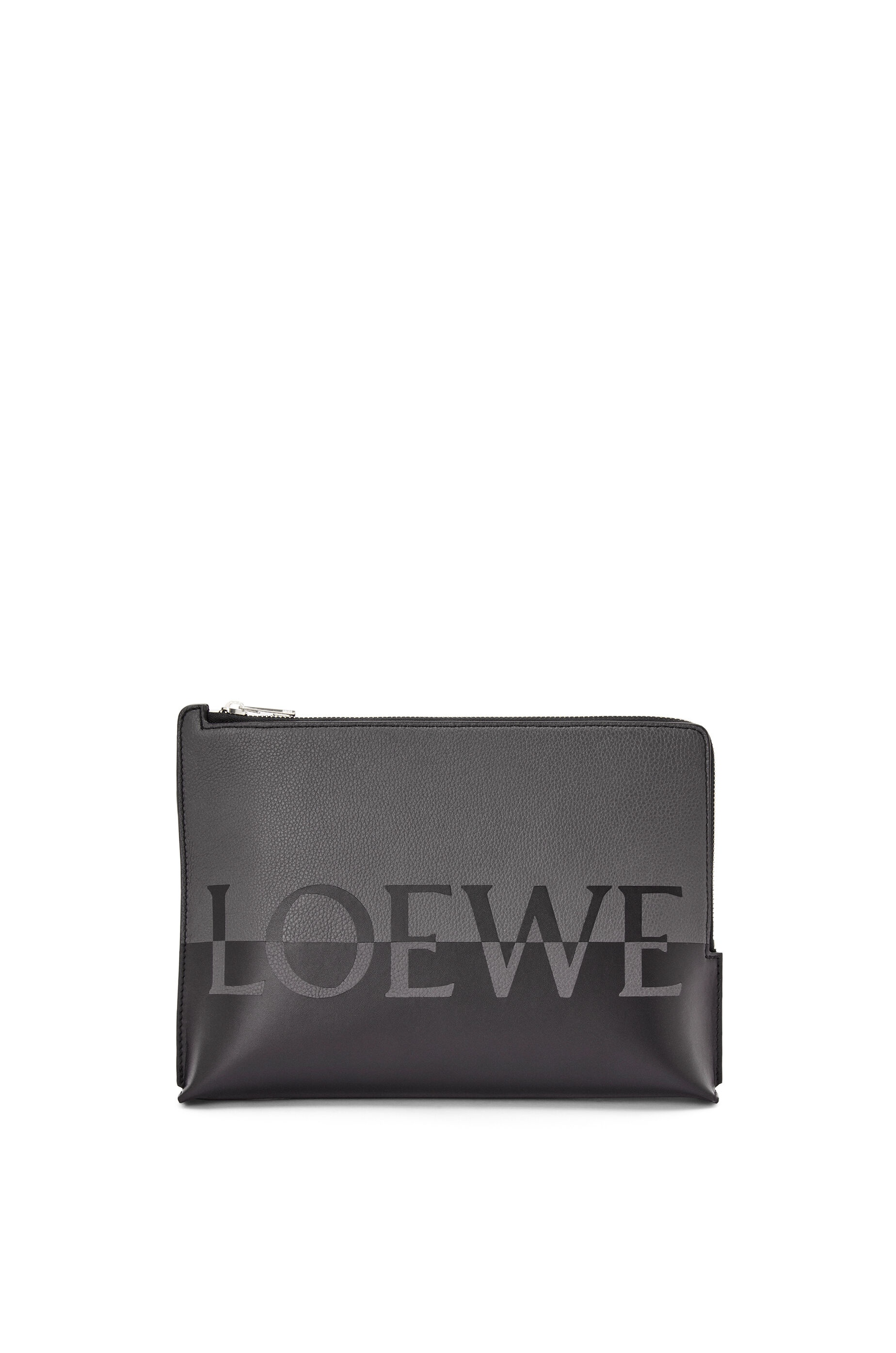 Signature L Zip Pouch in calfskin - 1