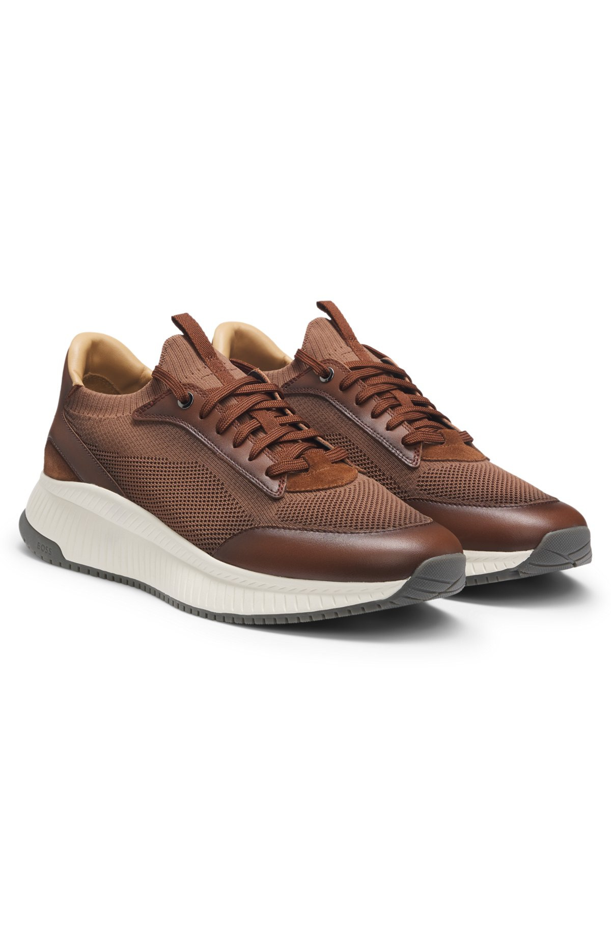 LOW-TOP TRAINERS WITH KNITTED UPPERS - 2
