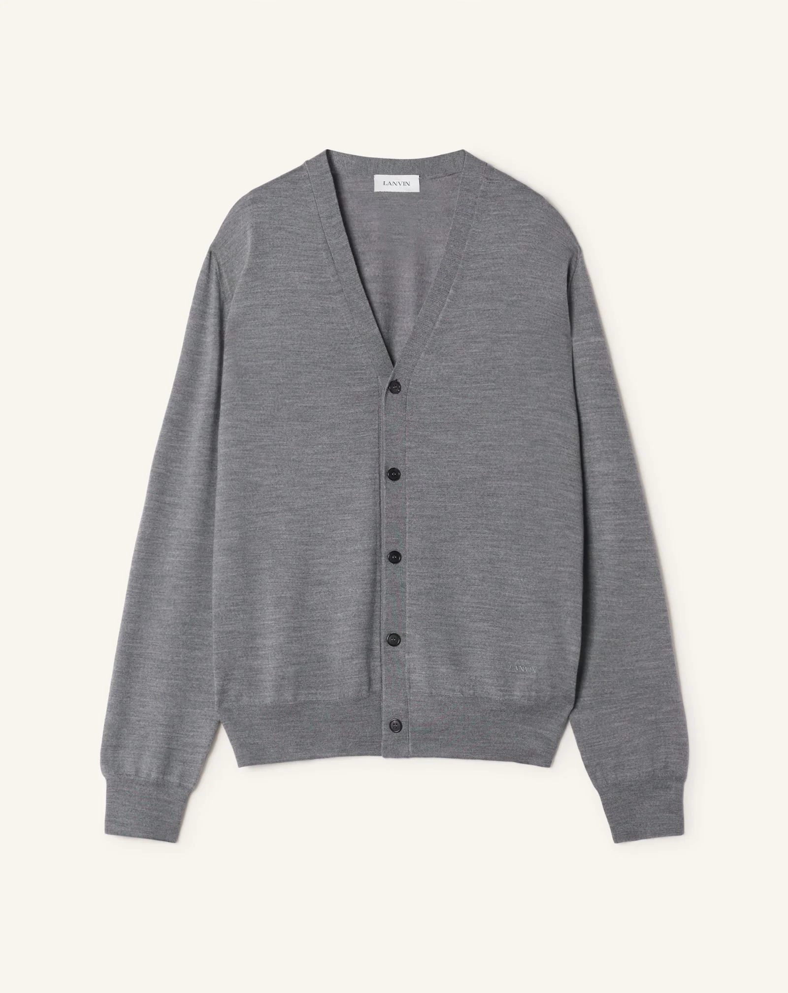 CLASSIC CARDIGAN IN MERINO WOOL - 1