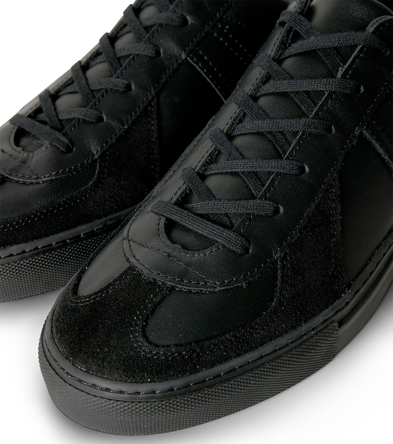 GERMAN MILITARY TRAINER with SERENA SOLE ALL BLACK - 5