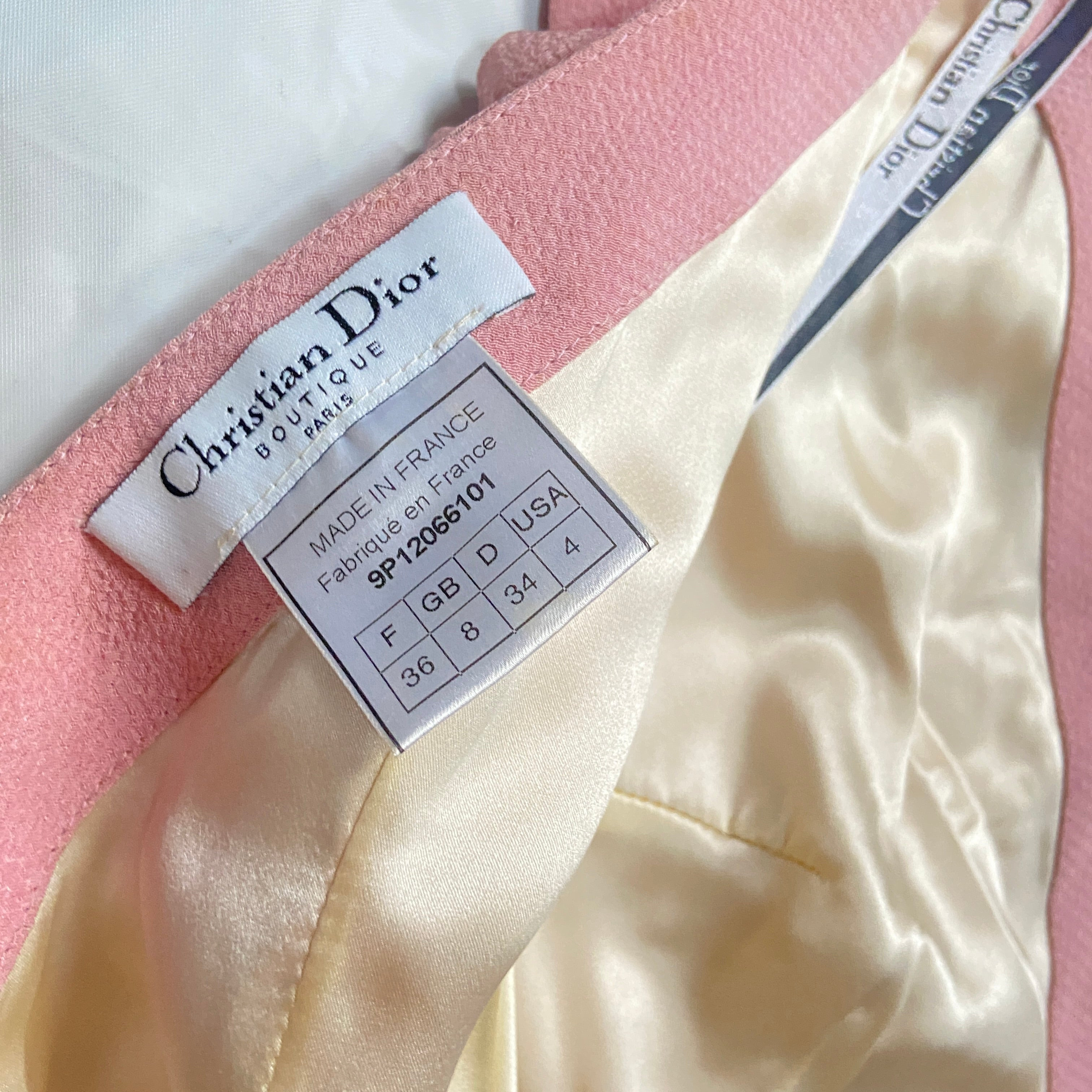 Christian dior Galliano ss99 plunging back pop pink dress - 11