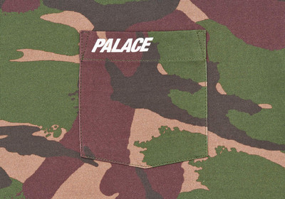 PALACE CLASSIC POCKET T-SHIRT CAMO outlook