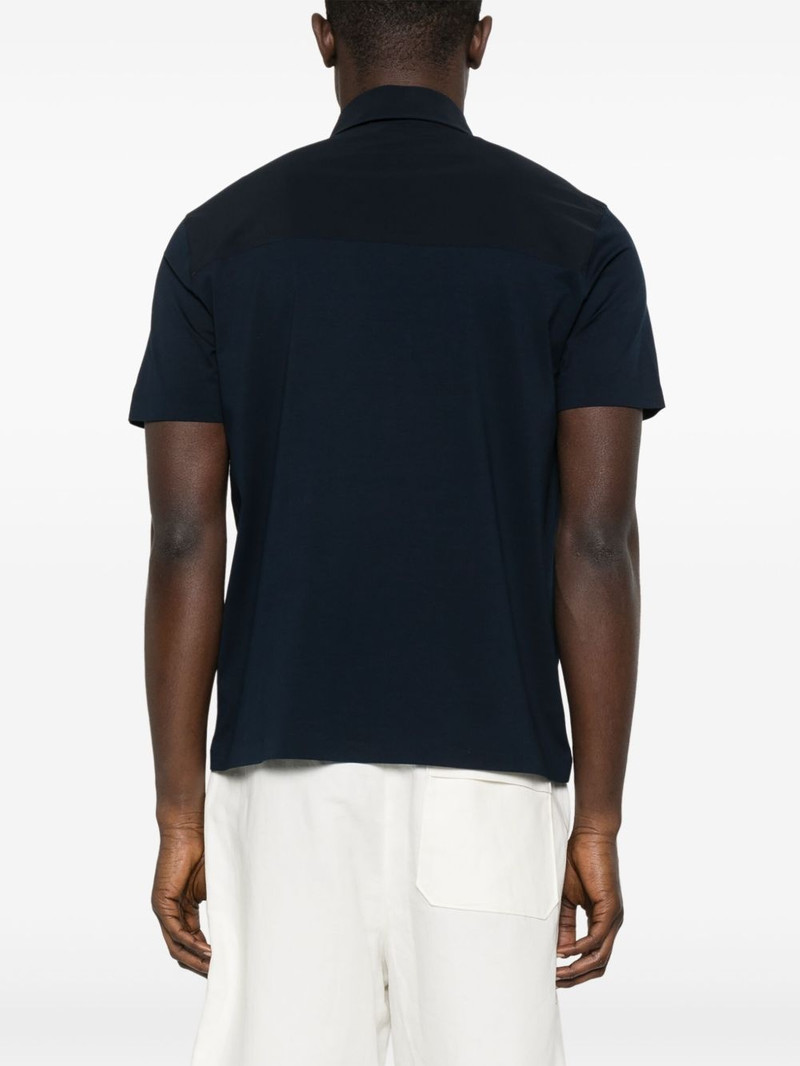logo-debossed polo shirt 3