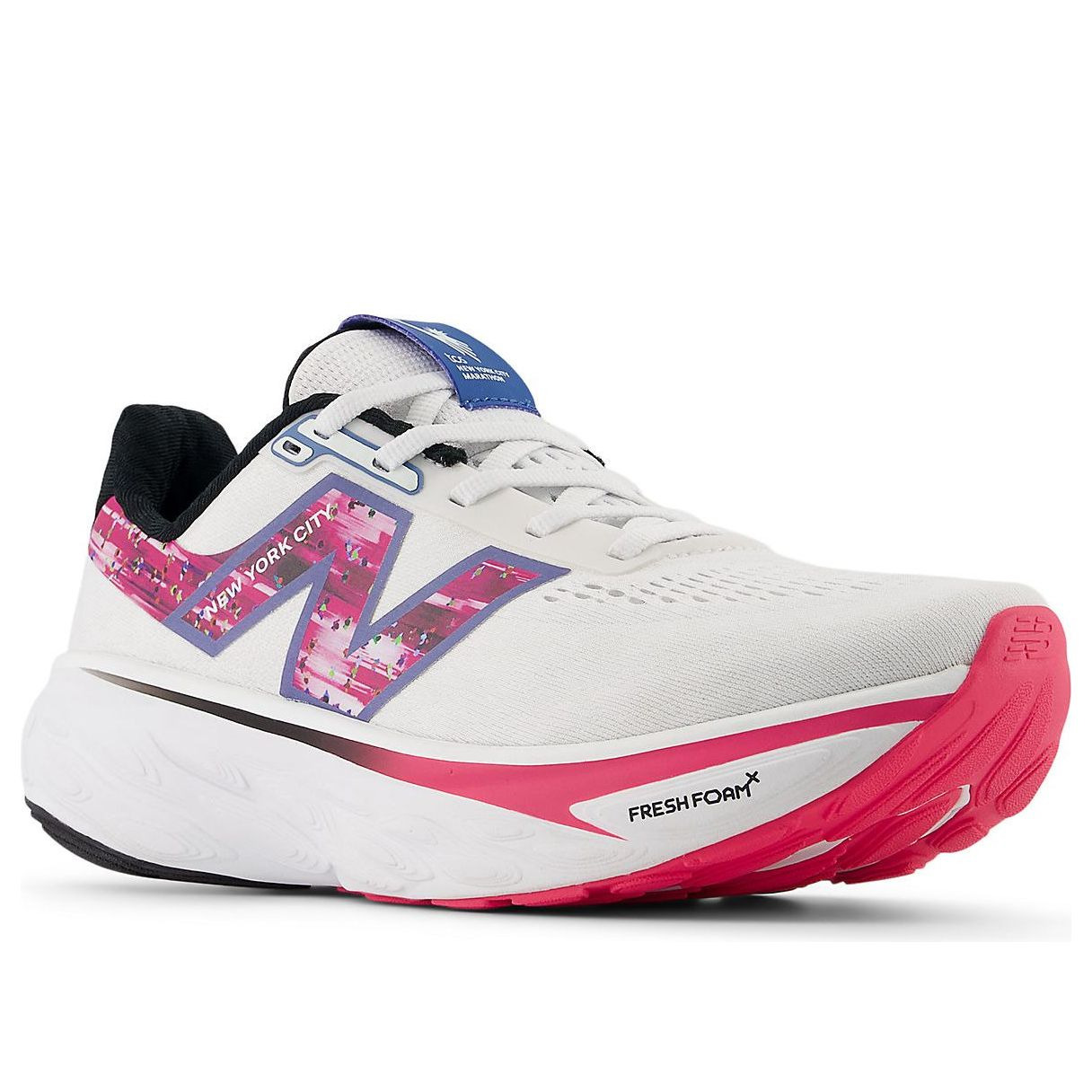 (WMNS) New Balance Fresh Foam X 1080v14 'TCS NYC Marathon White Hi-Pink' W1080Z14 - 2