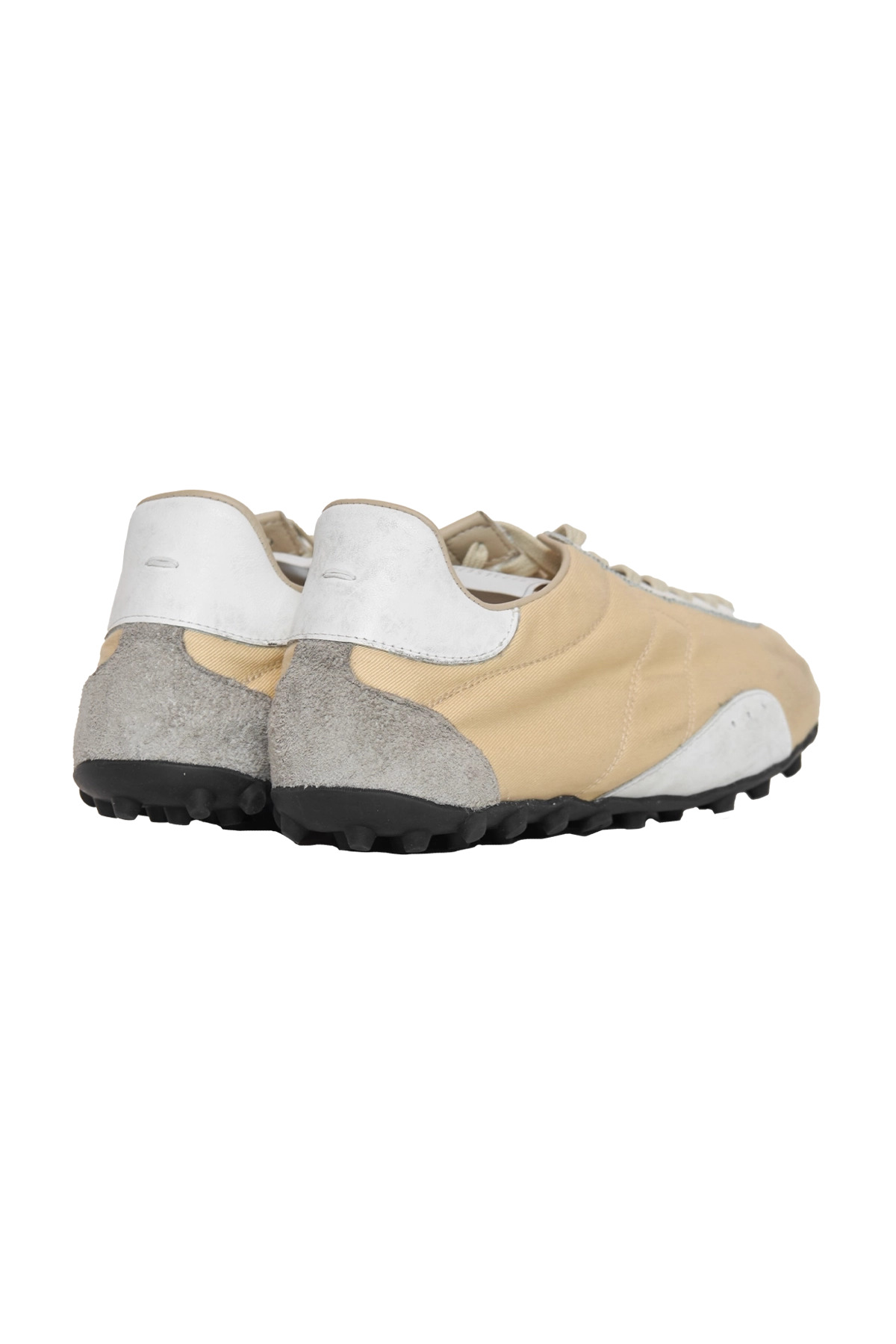 Maison Margiela Sprinters Low Top Sneakers - Womens Beige - 3