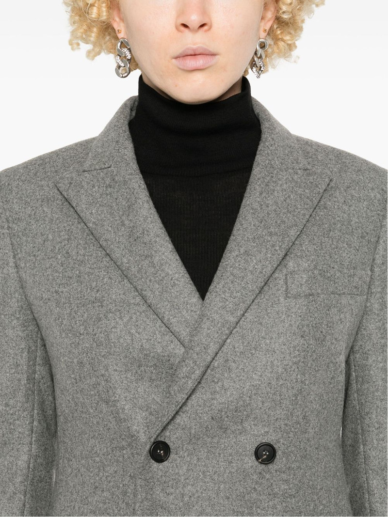 double-breasted flannel blazer 5