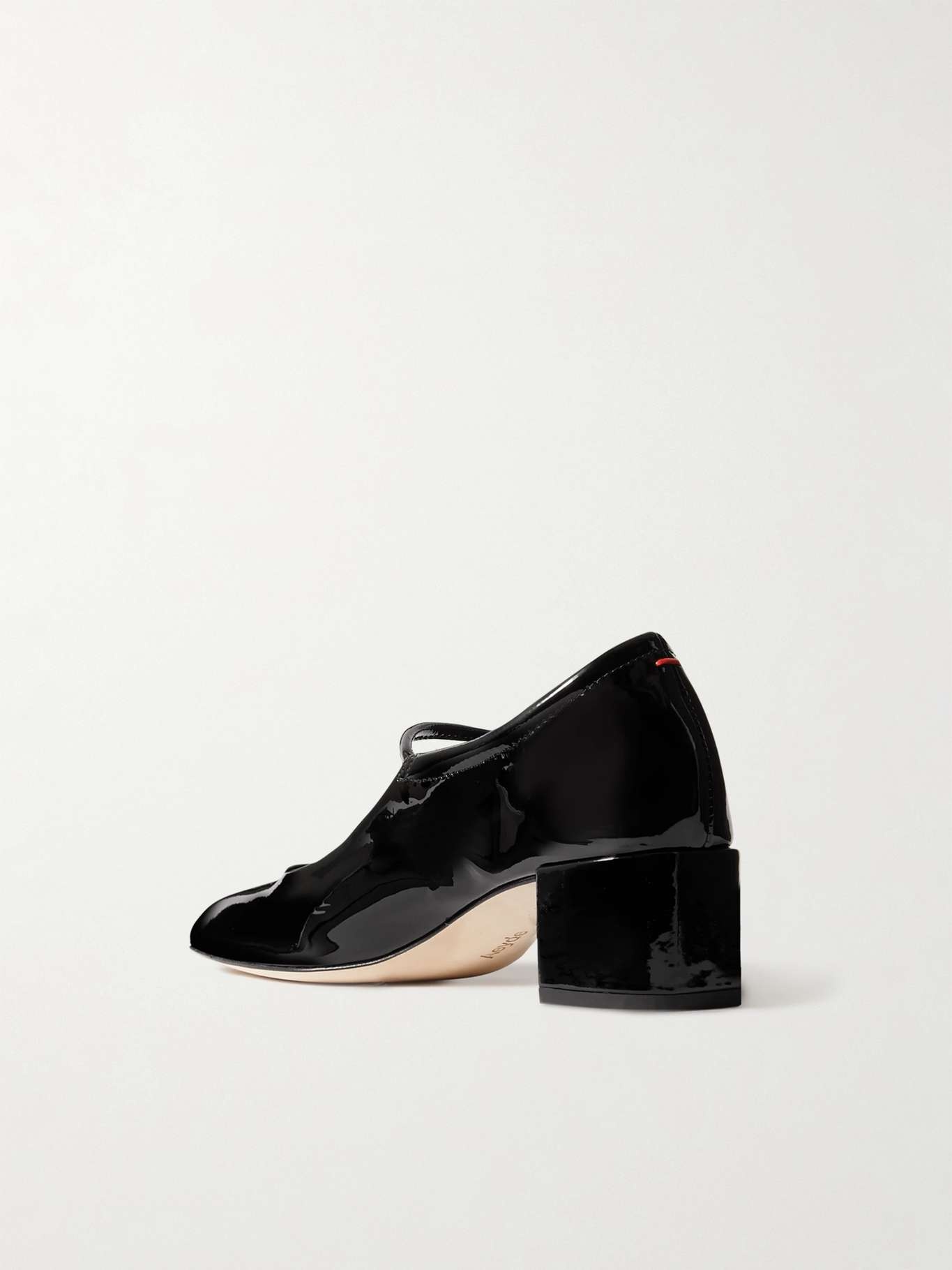 Aline patent-leather Mary Jane pumps - 3