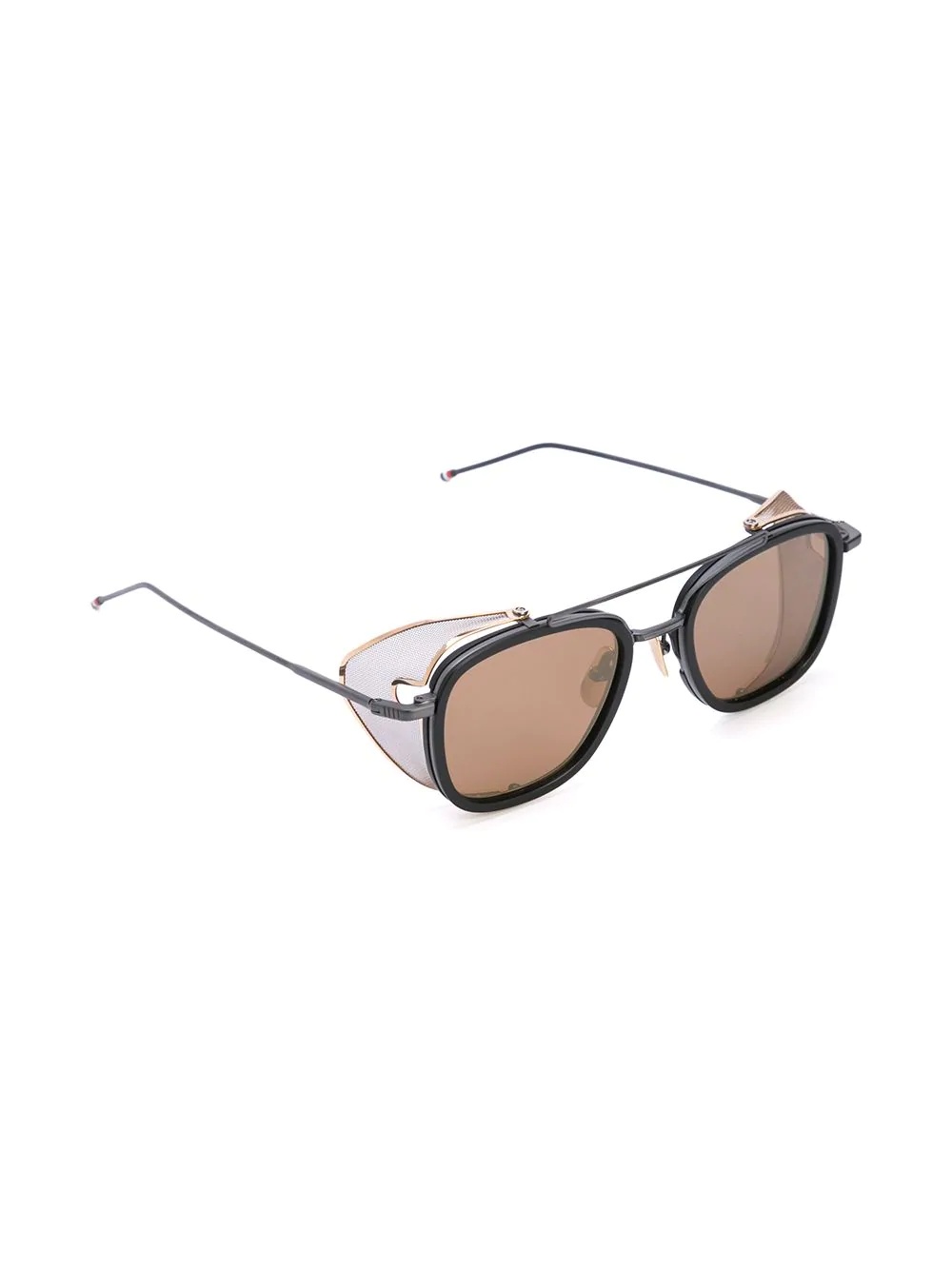 double-bridge square sunglasses - 2