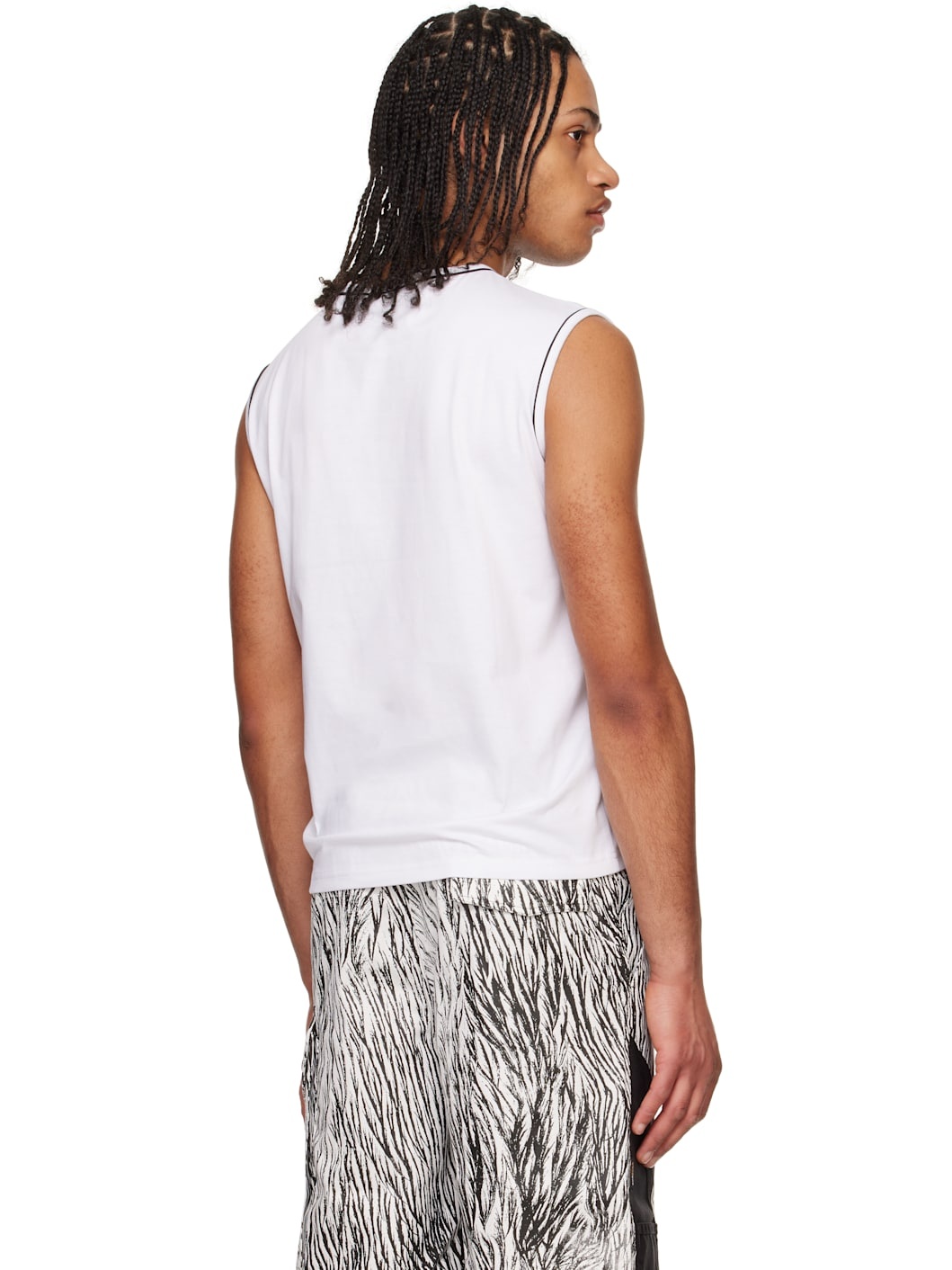 White Kin Tank Top - 3