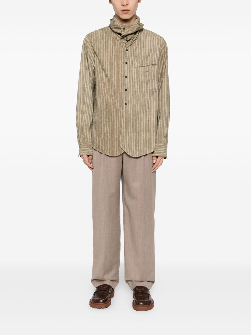 Ziggy Chen striped shirt outlook