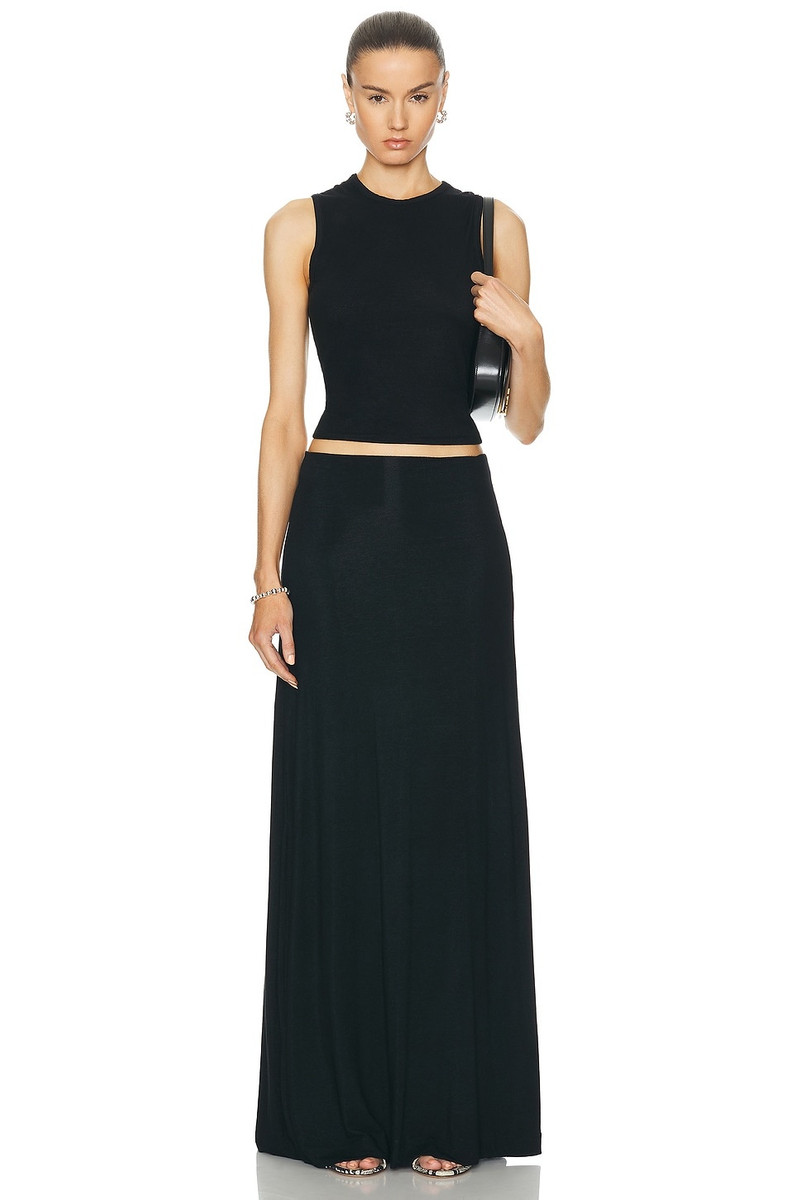 LESET Julien High Waist Maxi Skirt outlook
