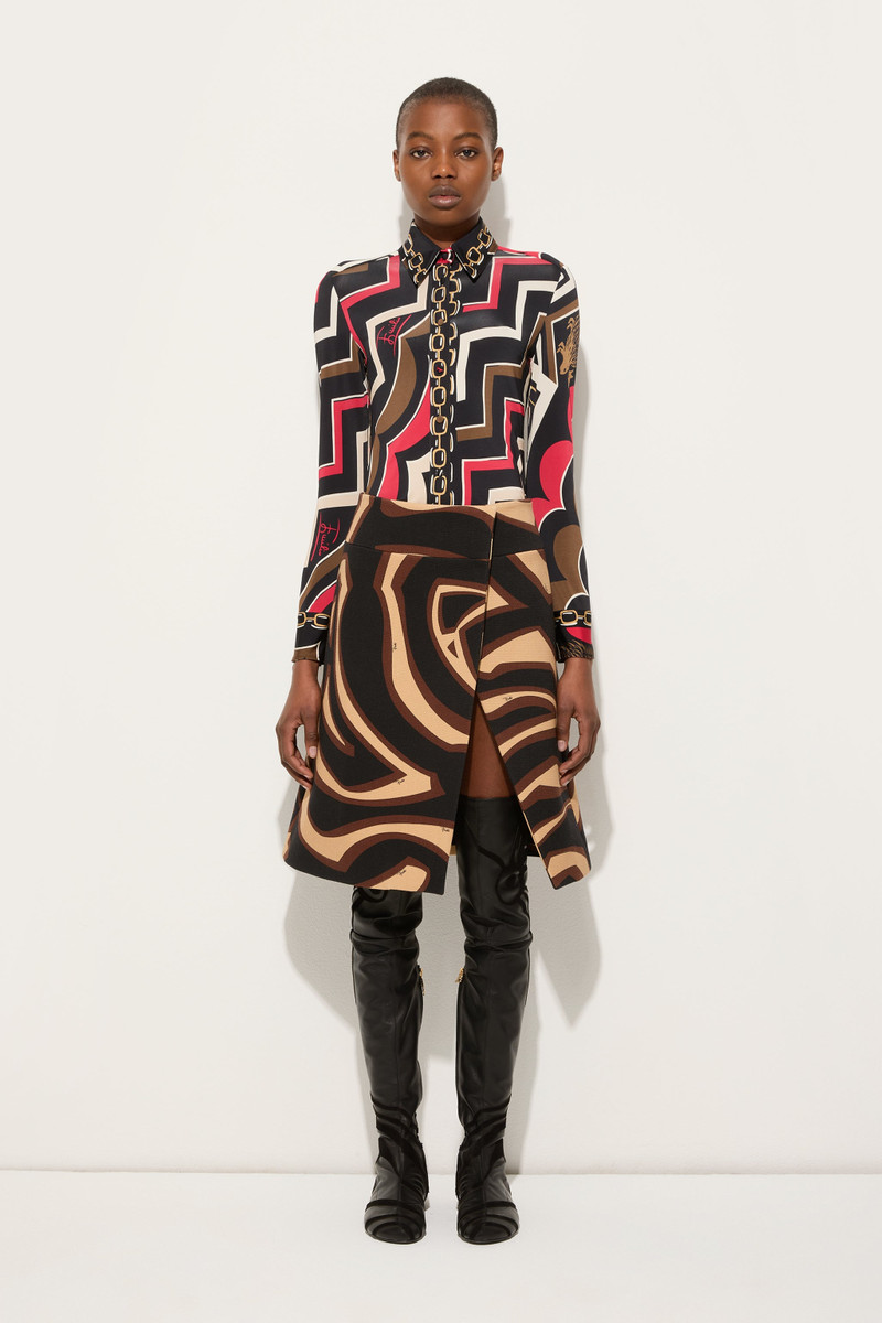 PUCCI LABIRINTO PRINT MIDI SKIRT outlook