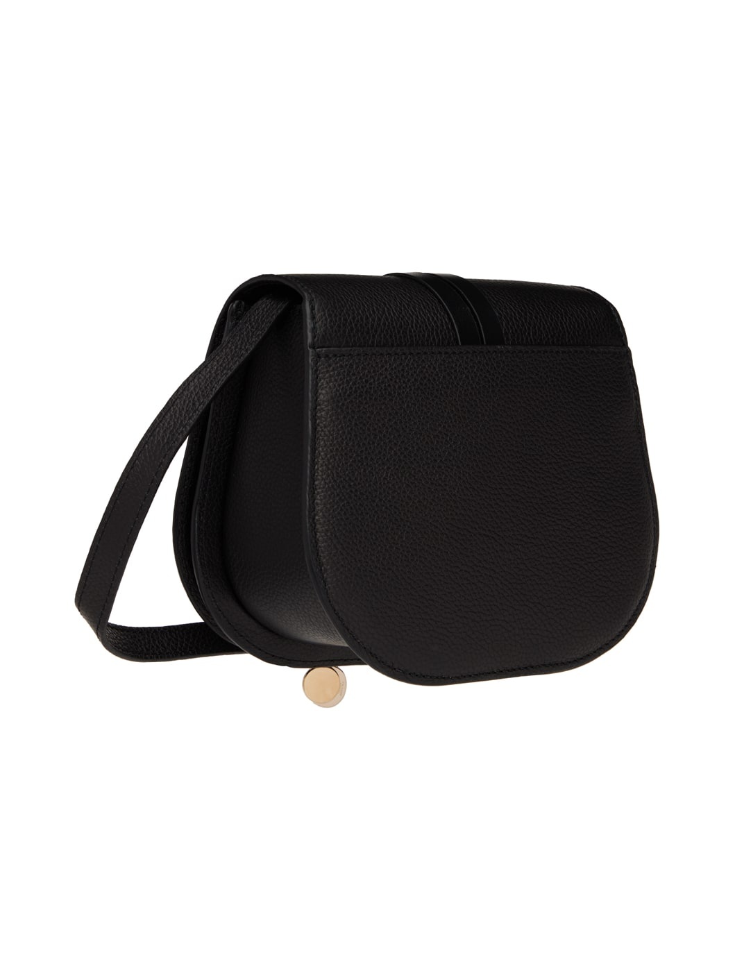 Black Mini Alphabet Saddle Bag - 3