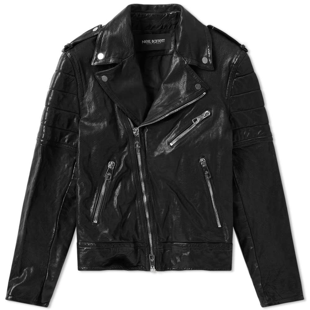 Neil Barrett Skinny Fit Biker Jacket - 1