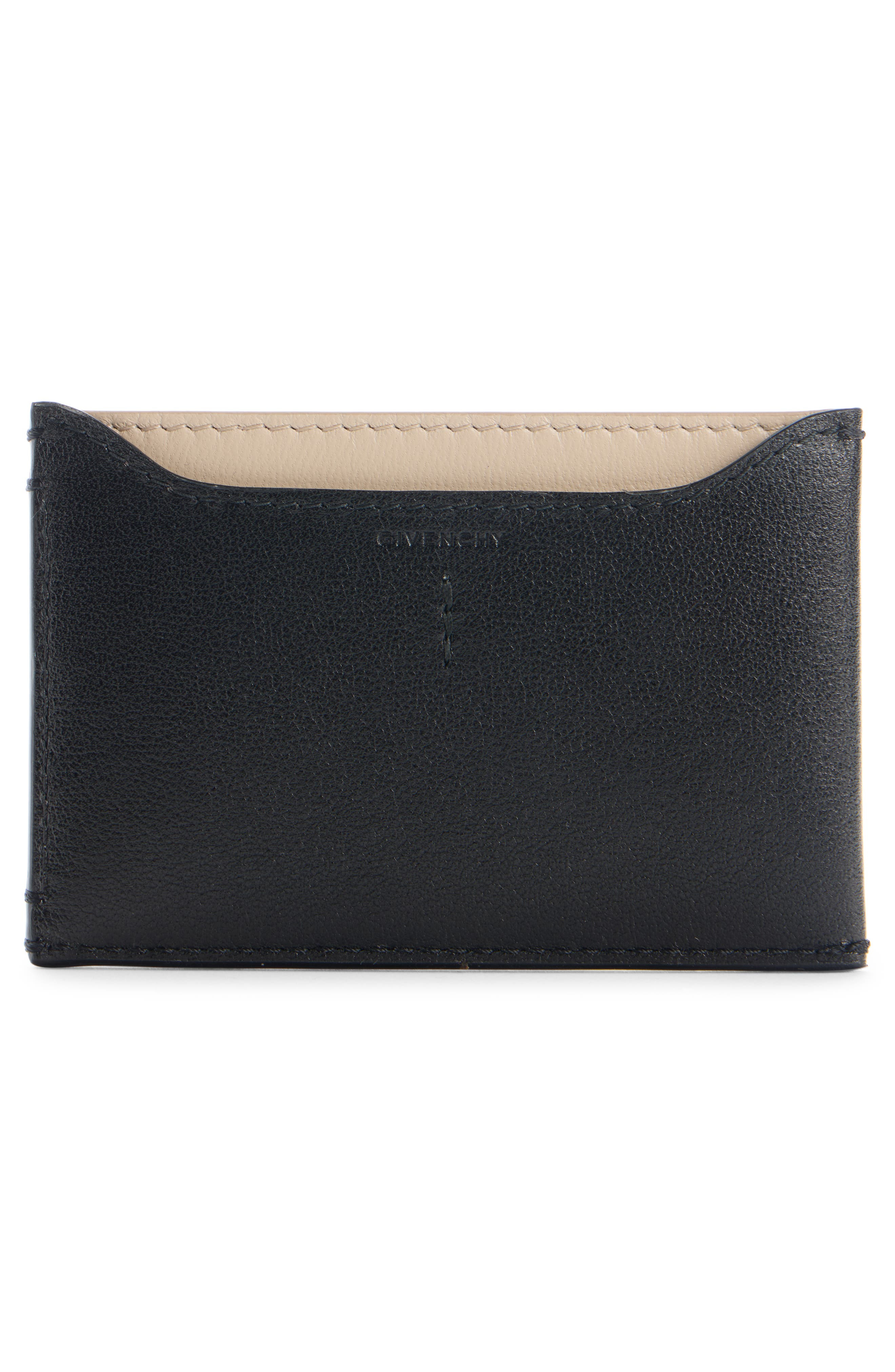 Givenchy Day Colorblock Card Case in Black at Nordstrom - 2