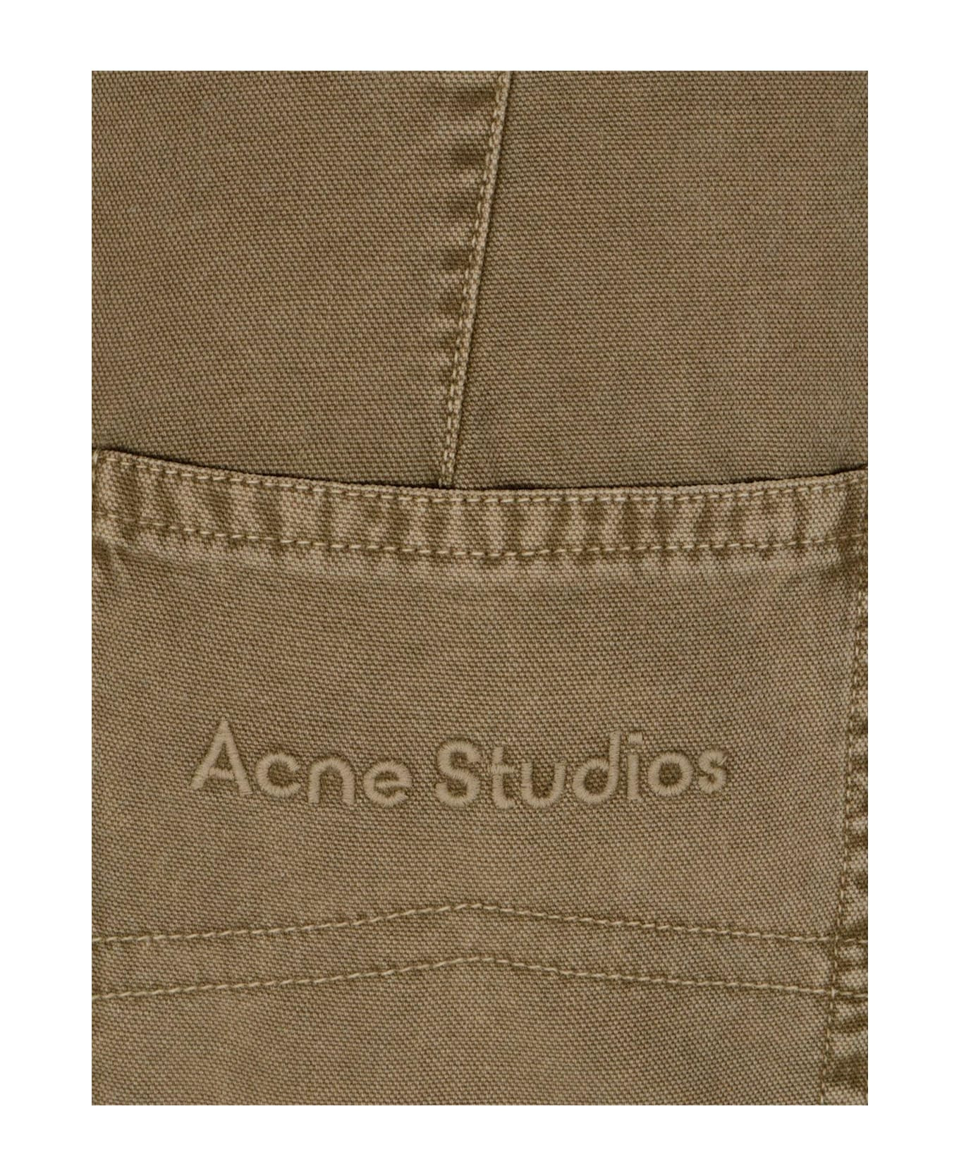 Strap-detailed Cargo Trousers - 3