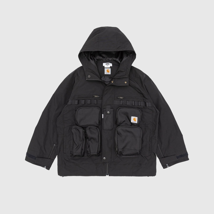 POLYESTER OXFORD X CARHARTT WIP HOODED JACKET