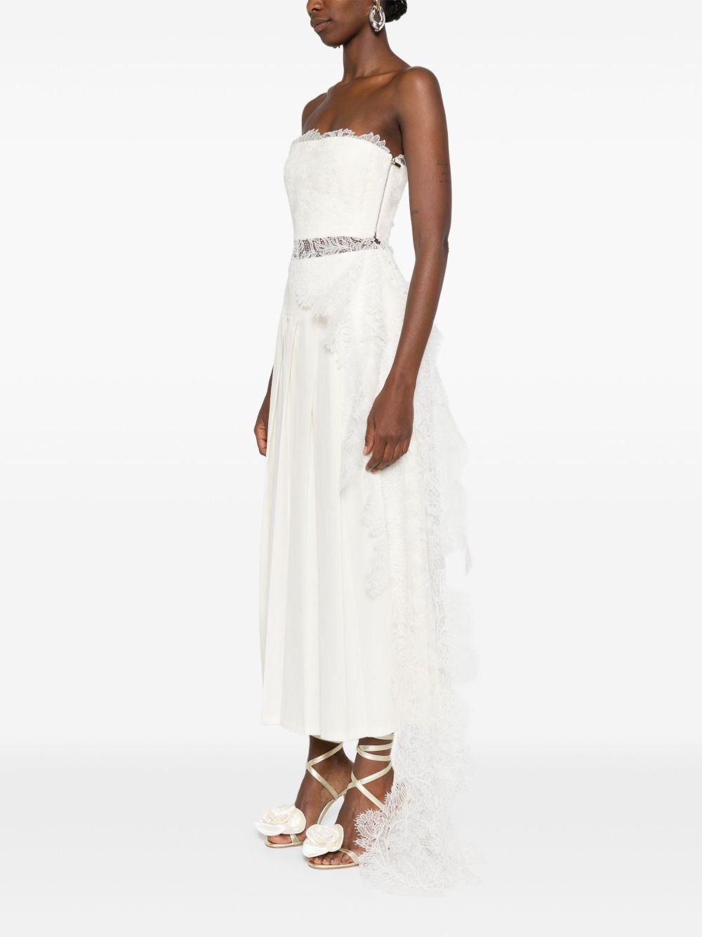 side-train lace top - 3