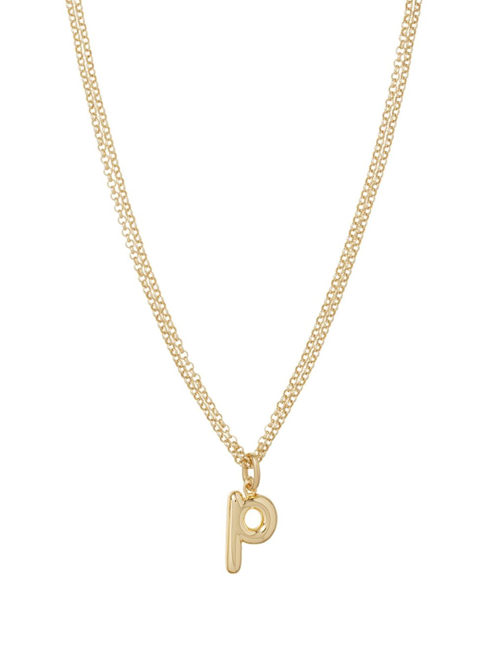 The Puffy Initial necklace - 2