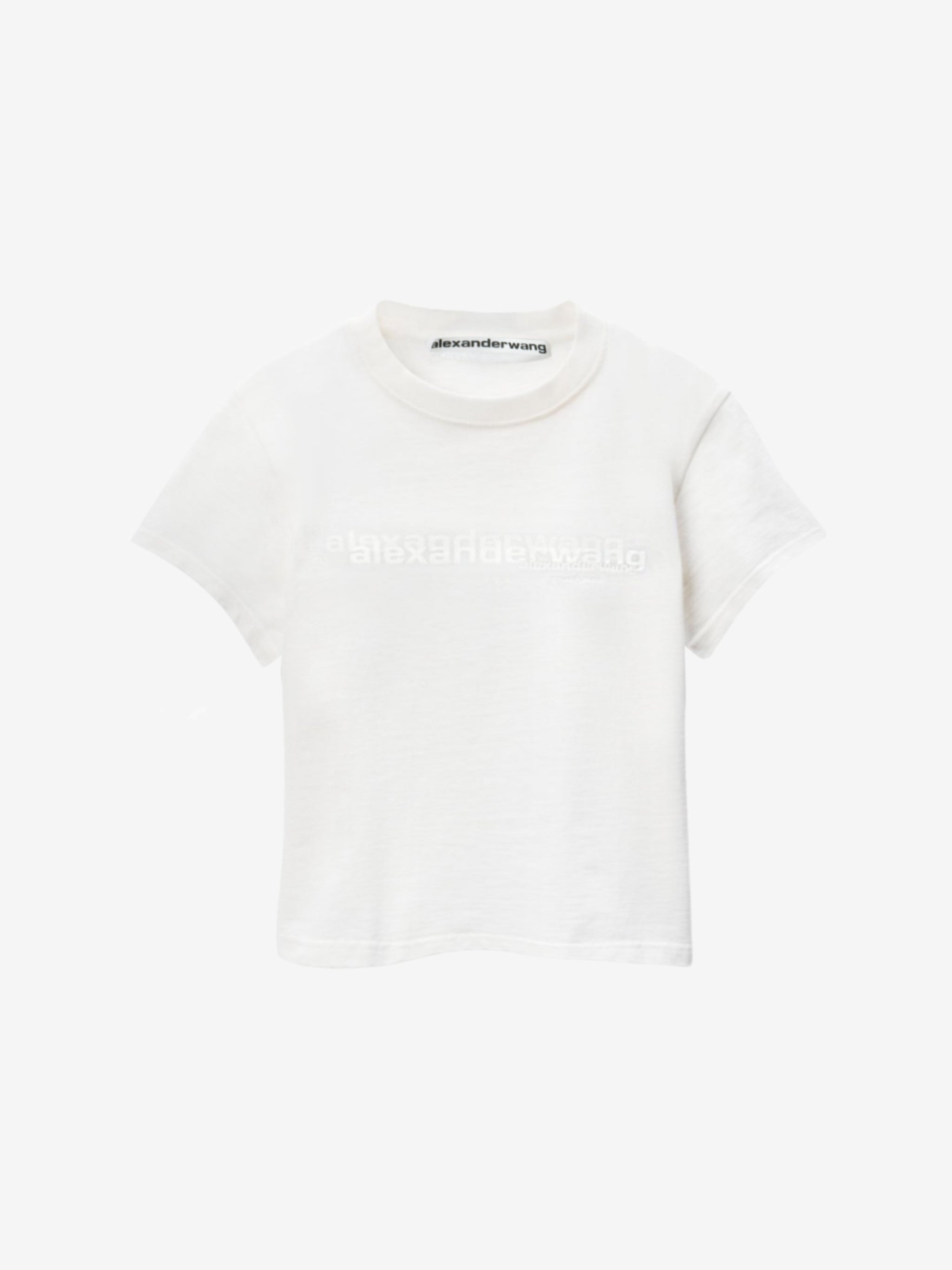 ALEXANDER WANG - Women Shrunken Tee - 5