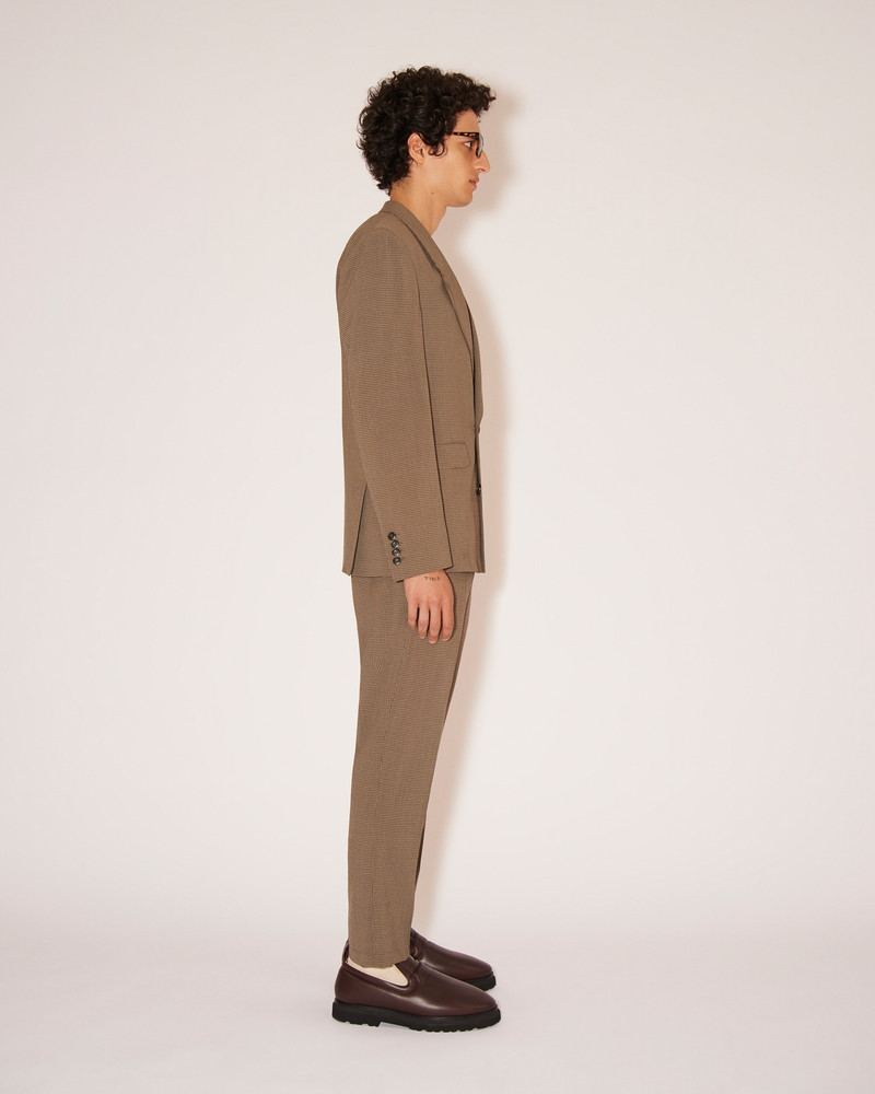 ADAR - Seersucker-suiting pants - Pebble 3